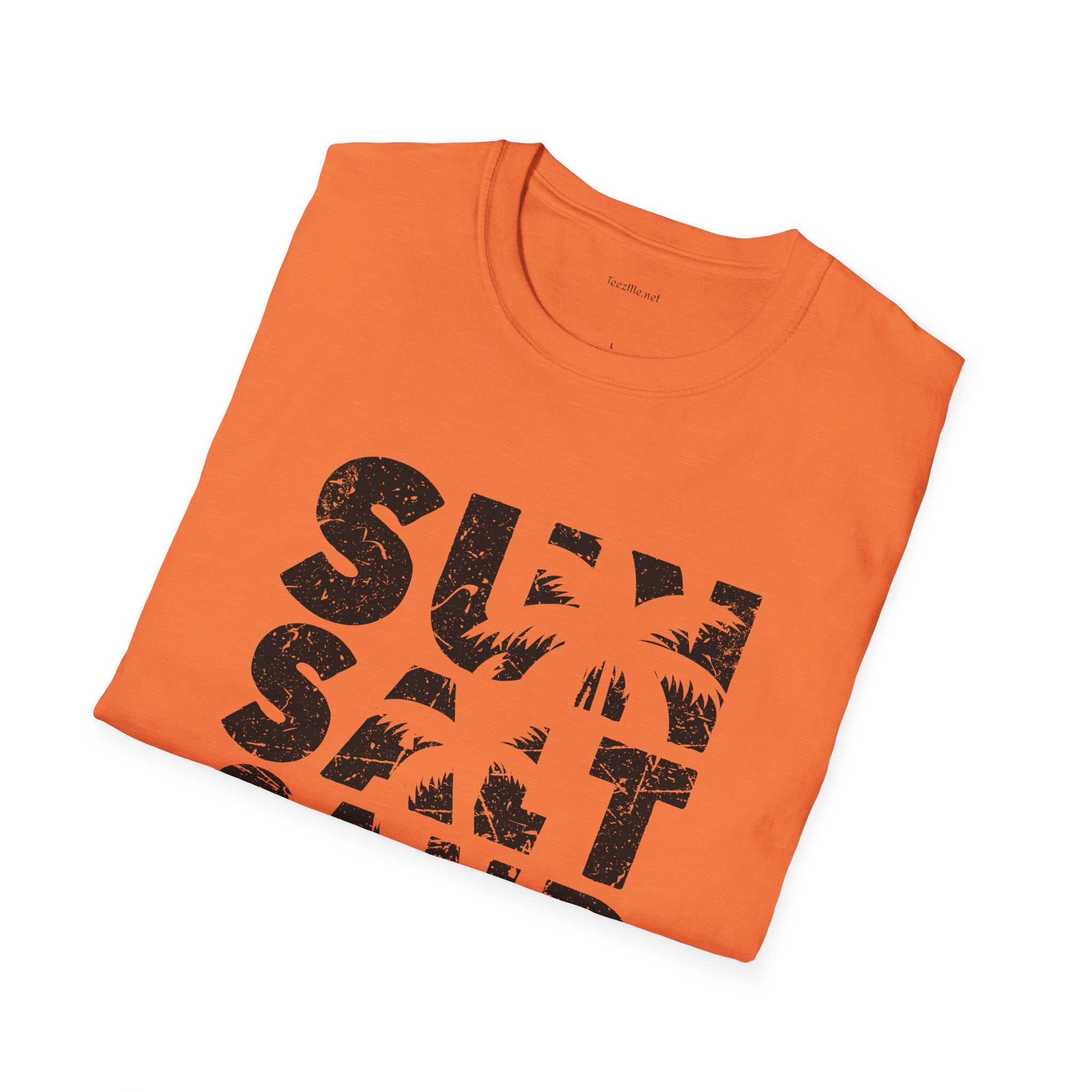 Sun Salt Sand - Unisex Softstyle T-Shirt 100% Cotton Graphic