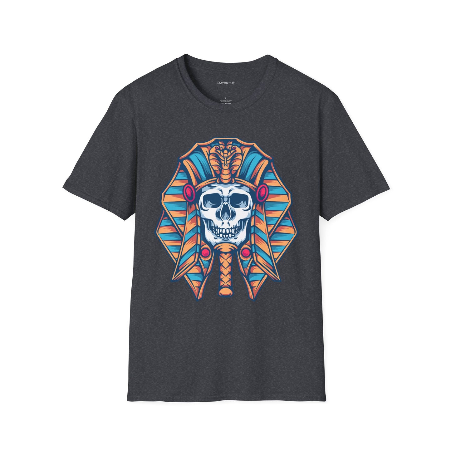 Egyptian Skull Unisex Softstyle T-Shirt 100% Cotton