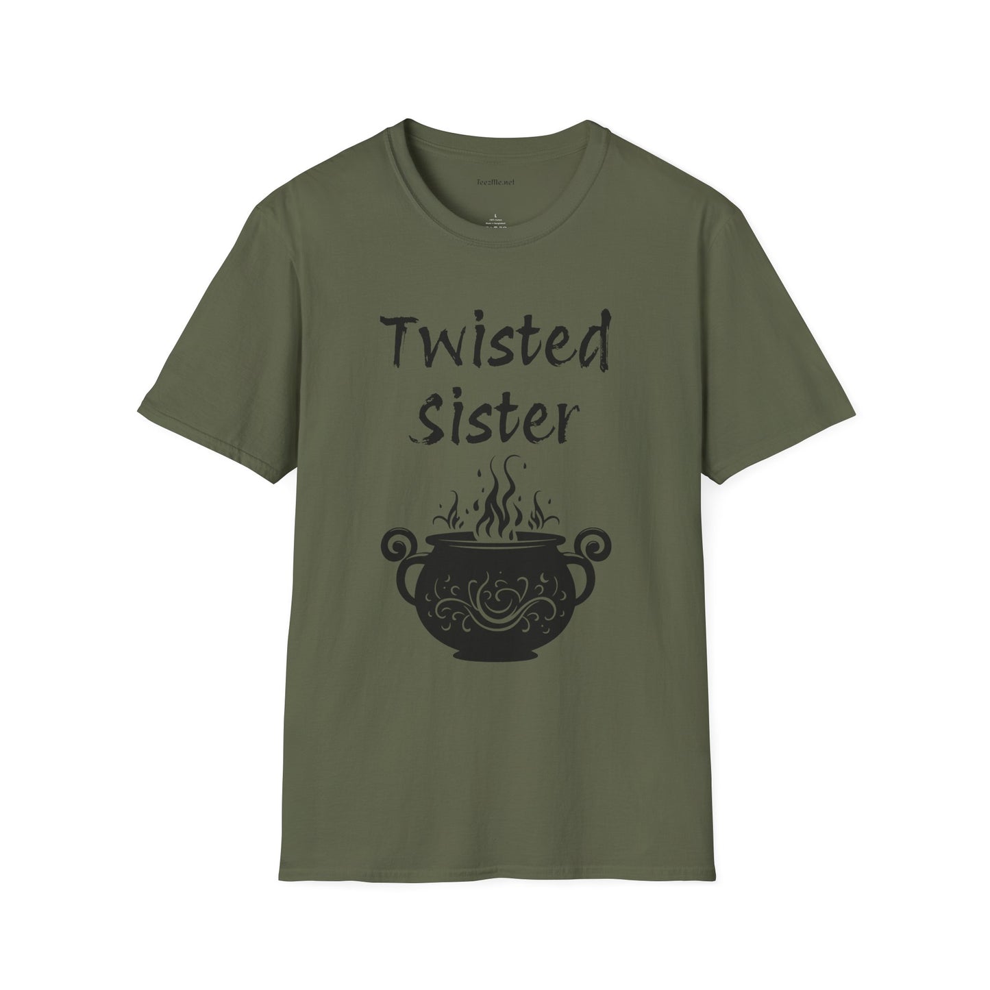 Twisted Sister 02 Unisex SoftStyle T-Shirt 100% Cotton