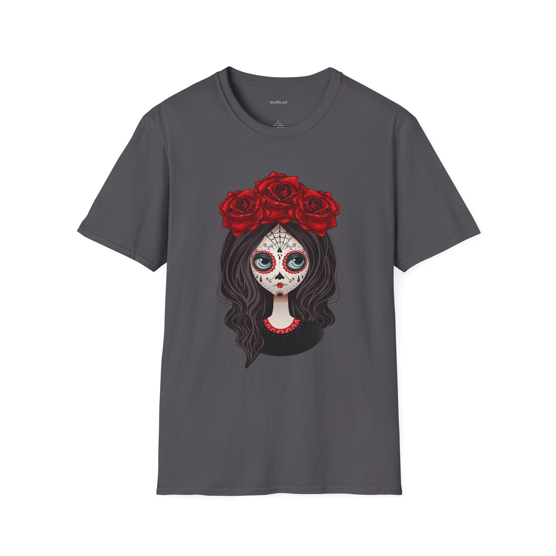 Zombie Girl - Unisex Softstyle T-Shirt 100% Cotton Graphic
