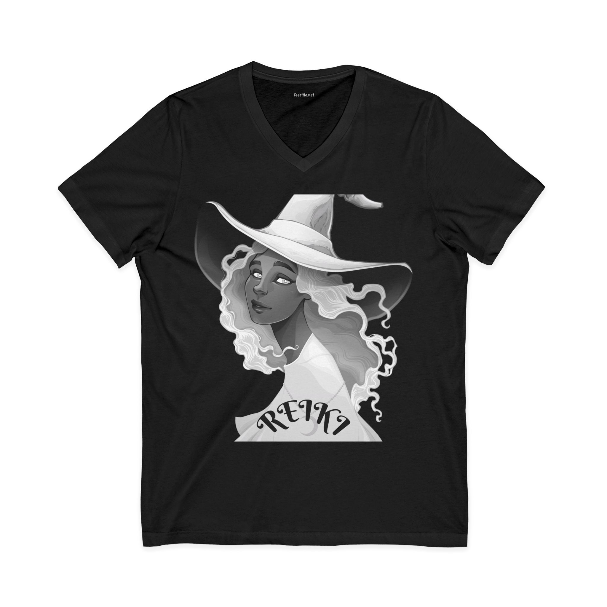 REIKI - Unisex Jersey Short Sleeve V-Neck Tee  #healing #love