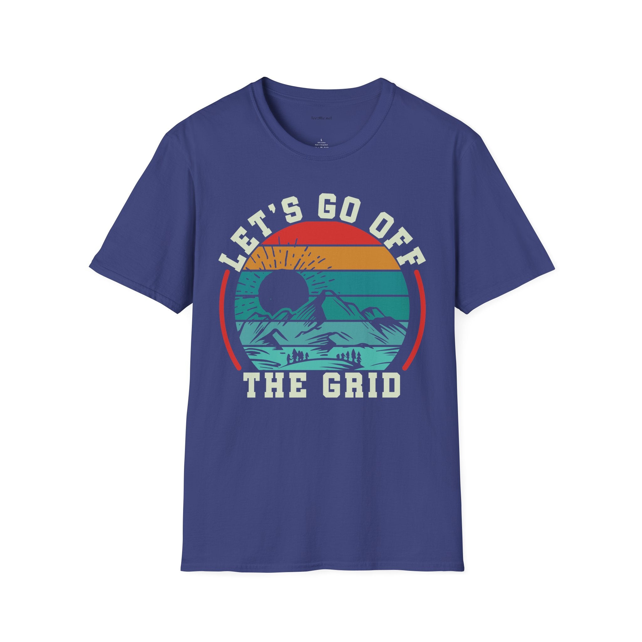 Off Grid - Unisex Softstyle T-Shirt 100% Cotton Graphic