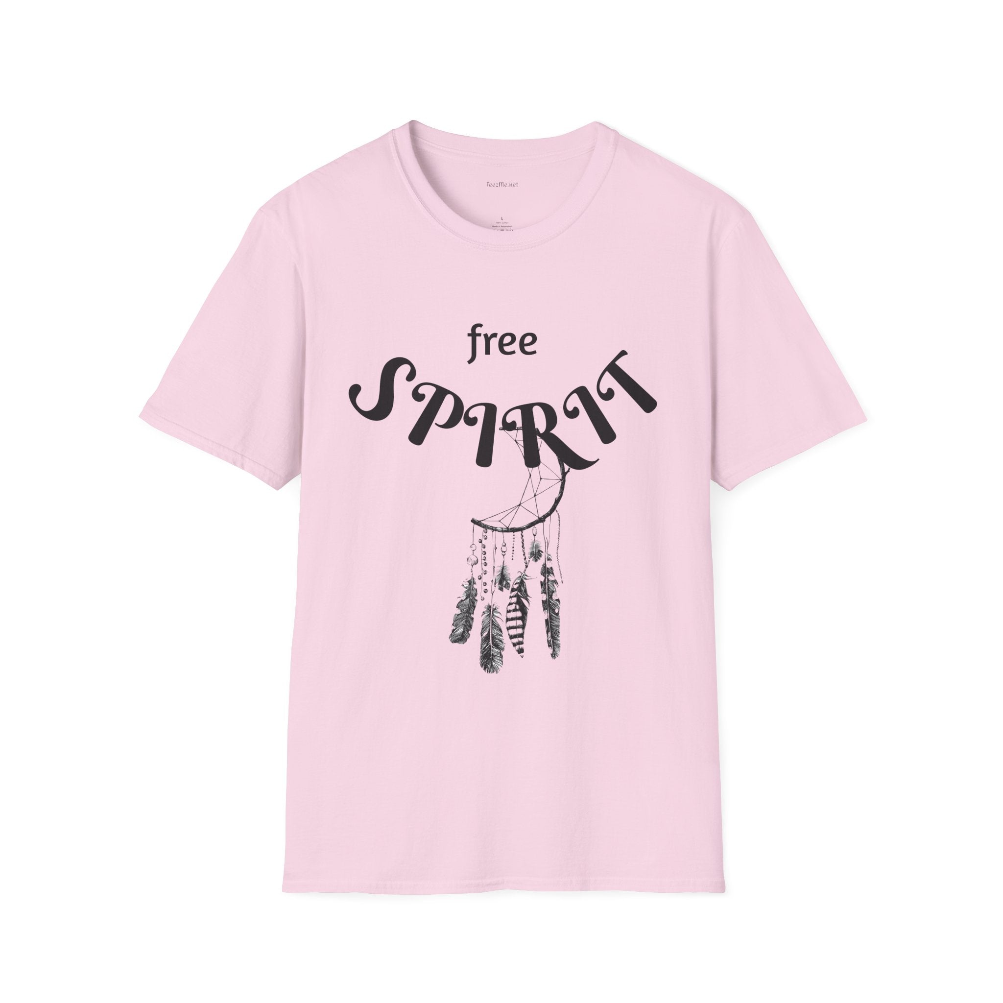 free SPIRIT - Unisex Softstyle T-Shirt 100% Cotton Graphic