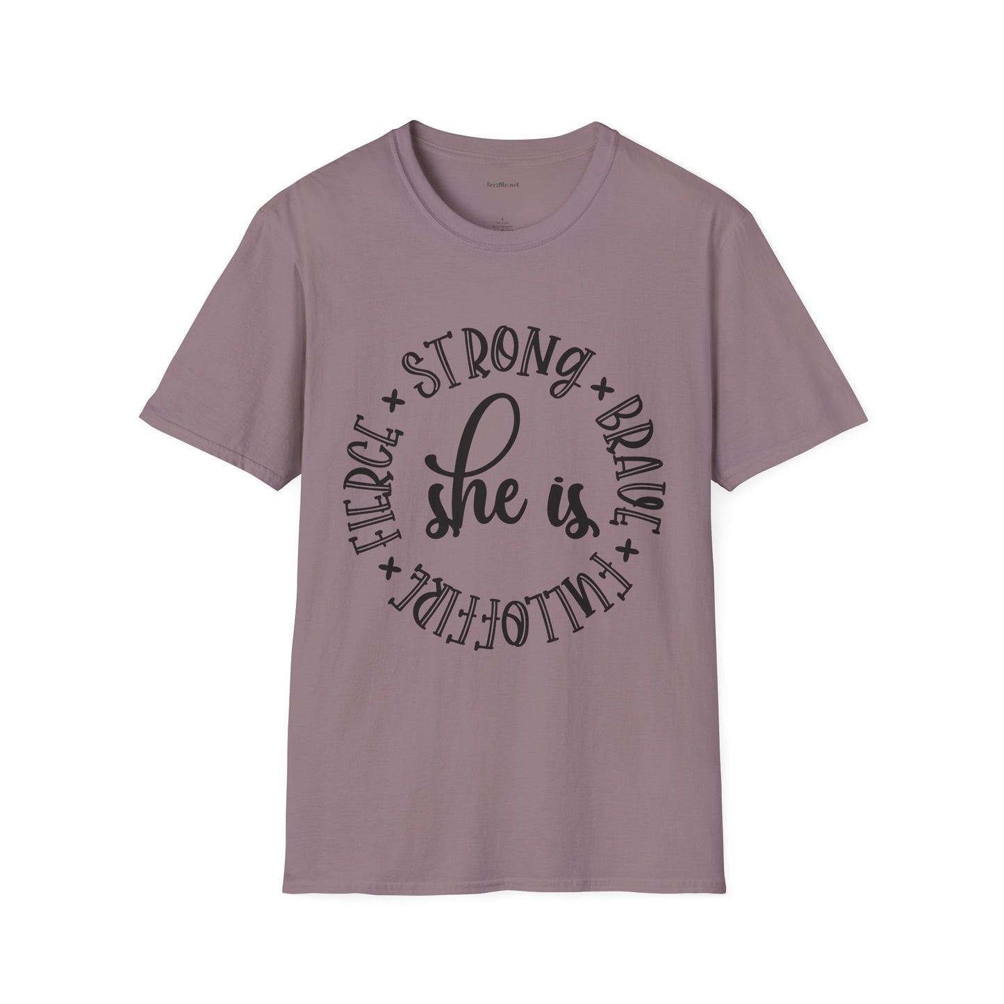 She is Strong - Unisex Softstyle T-Shirt 100% Cotton Graphic