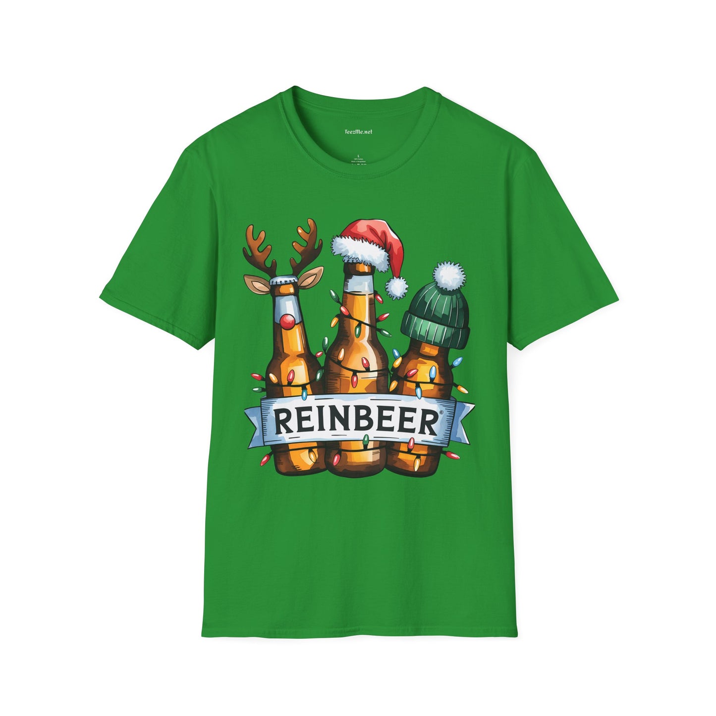 REINBEER Unisex Softstyle T-Shirt 100% Cotton