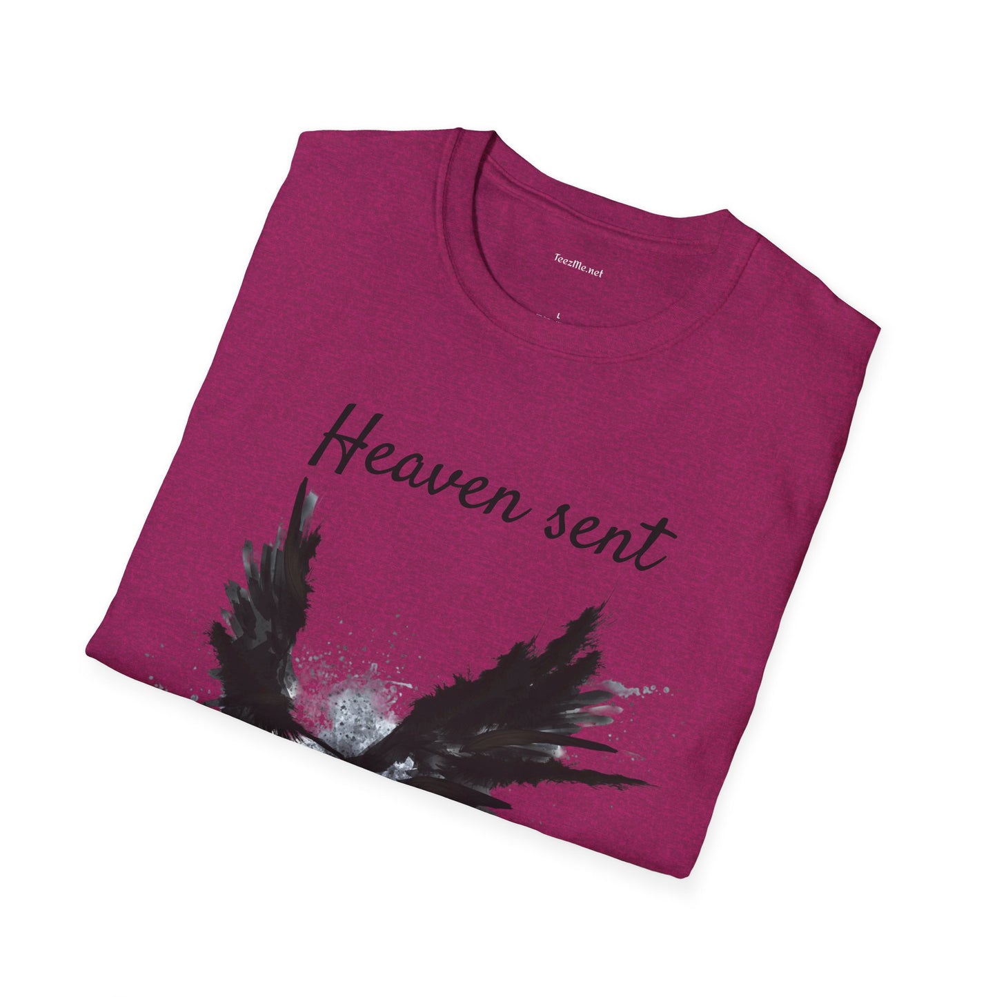 Heaven Sent - Unisex Softstyle T-Shirt 100% Cotton Graphic
