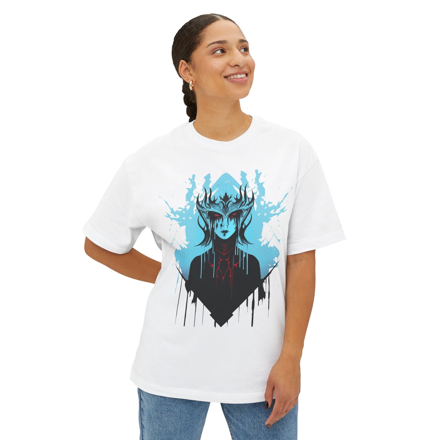 Mystic Abstract Wilderness Unisex Oversized Tee