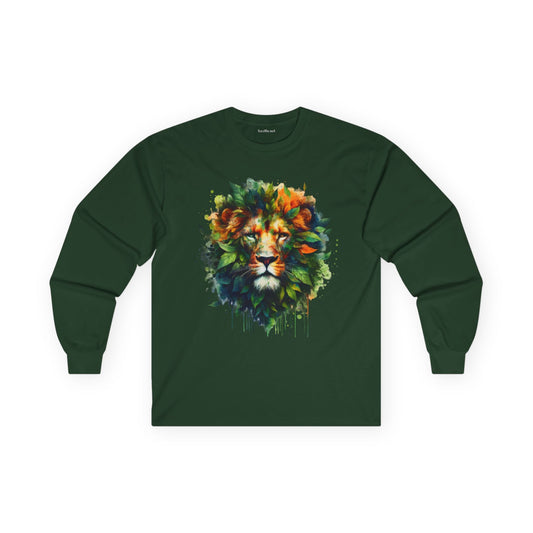 Vibrant Lion1 Unisex Ultra Cotton Long Sleeve Tee