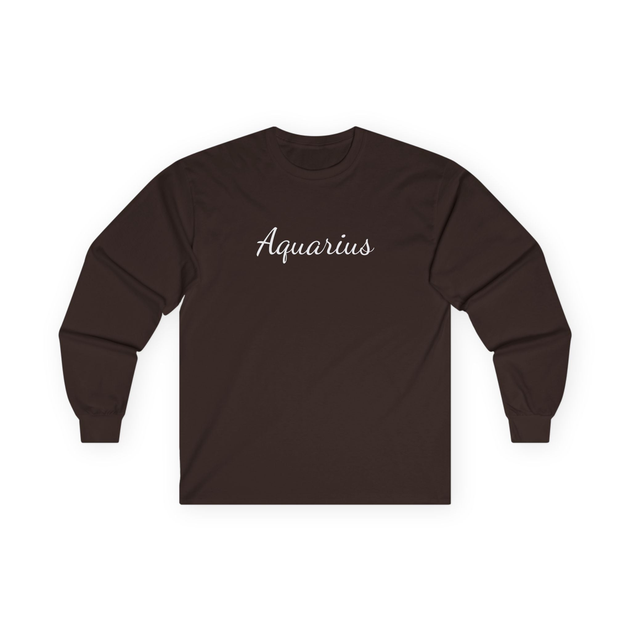 Aquarius - Unisex Ultra Cotton Long Sleeve Tee #zodiac #tarot