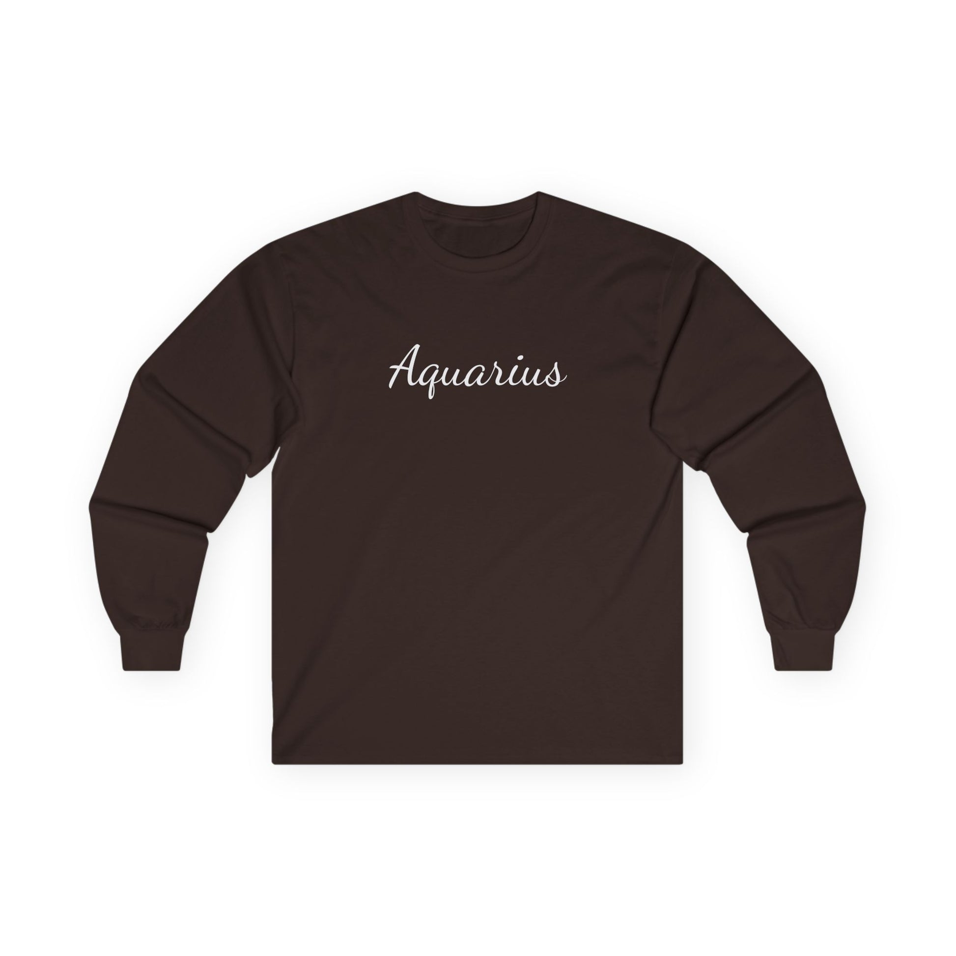 Aquarius - Unisex Ultra Cotton Long Sleeve Tee #zodiac #tarot