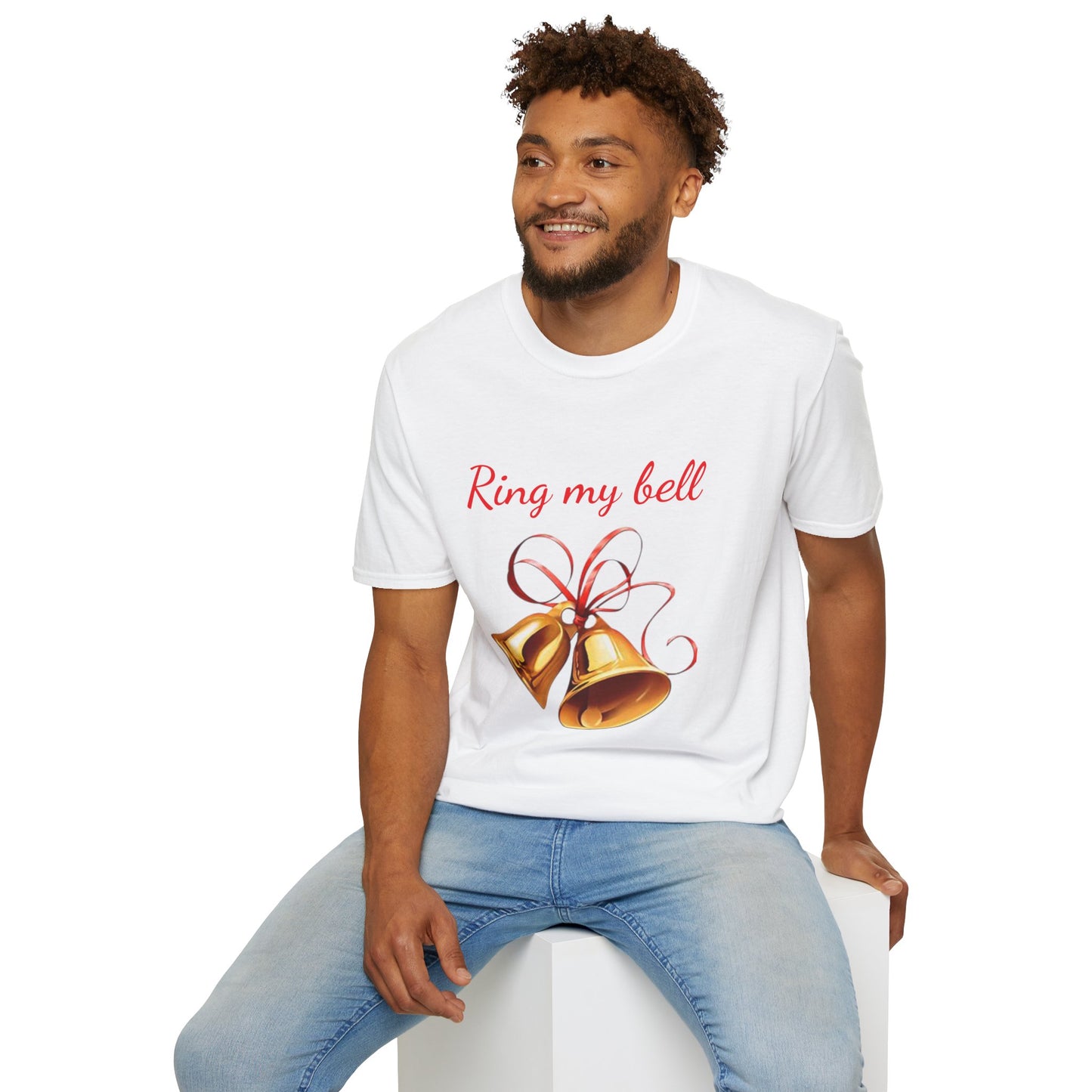 Ring my bell - Unisex Softstyle T-Shirt 100% Cotton Graphic