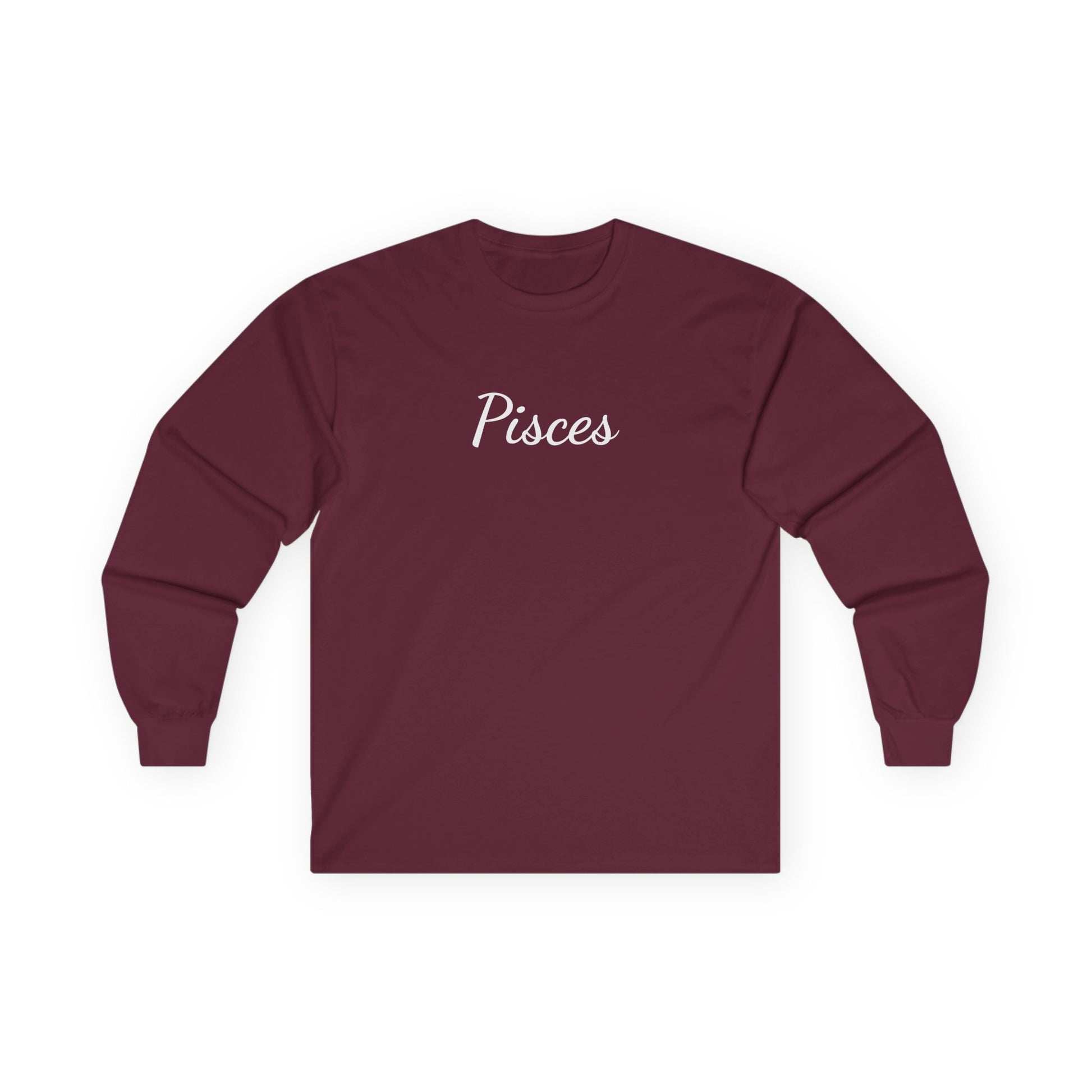 Pisces - Unisex Ultra Cotton Long Sleeve Tee #zodiac #tarot