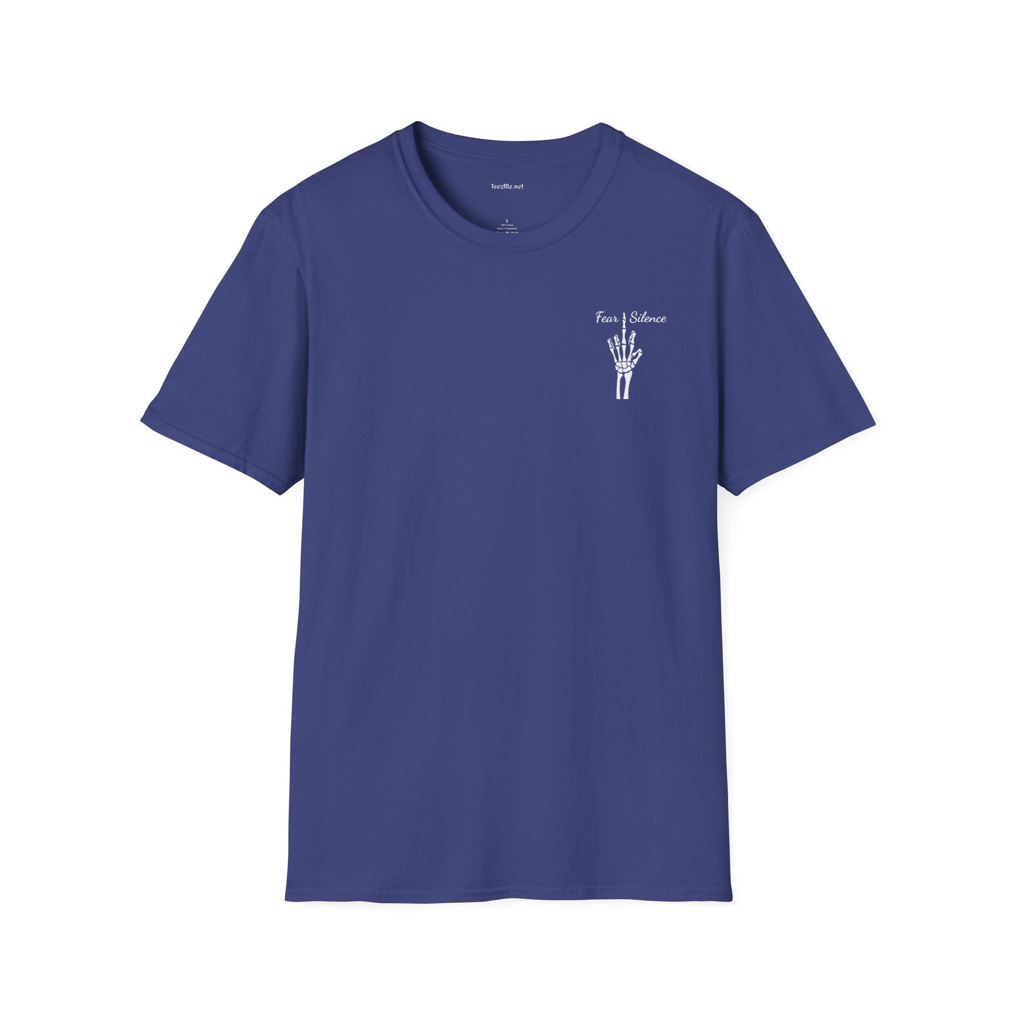 Fear Silence - Unisex Softstyle T-Shirt 100% Cotton Graphic