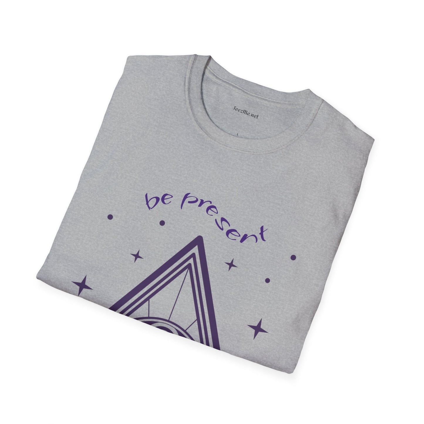 Be present (mystic sign) - Unisex Softstyle T-Shirt 100% Cotton Graphic