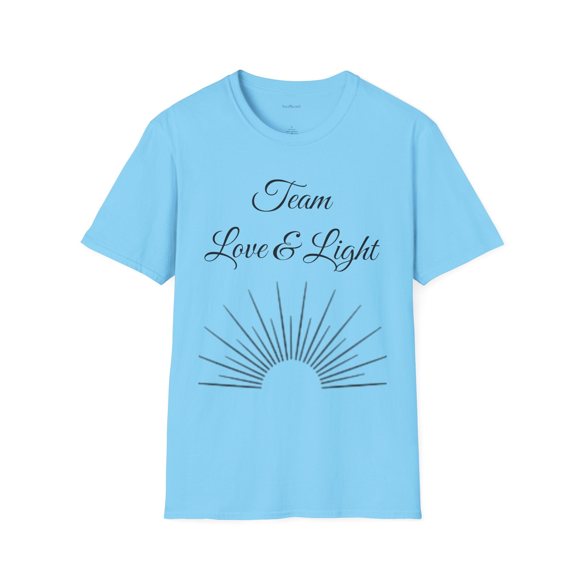 Team Love & Light - Unisex Softstyle T-Shirt 100% Cotton Graphic