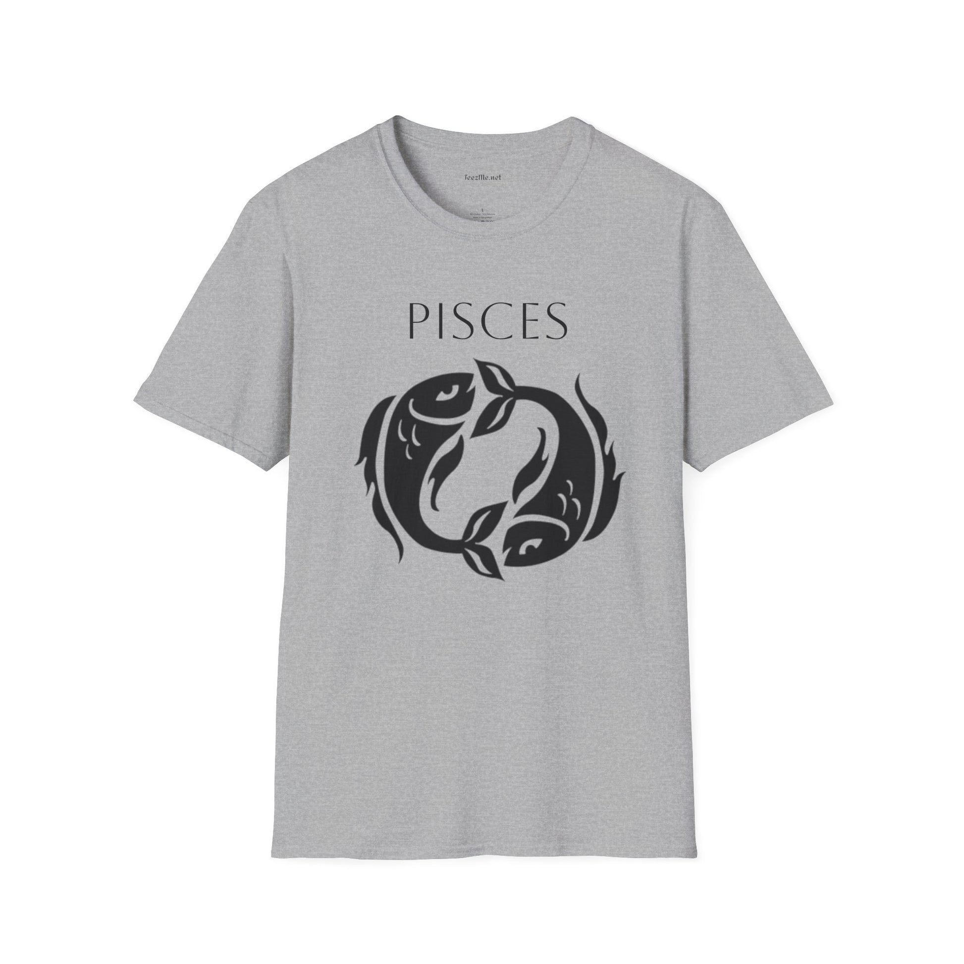 PISCES - Unisex Softstyle T-Shirt 100% Cotton Graphic