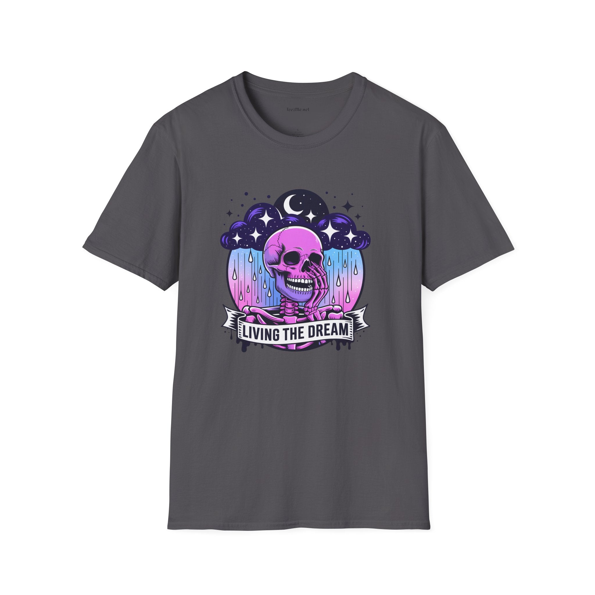 Living the Dream Unisex Softstyle T-Shirt 100% Cotton Graphic