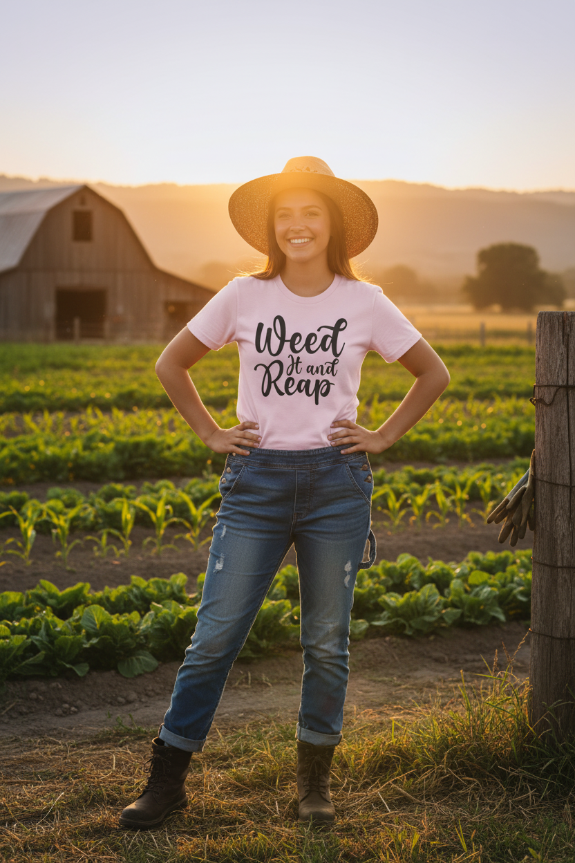 Weed it and Reap Unisex Oversized Boxy Tee