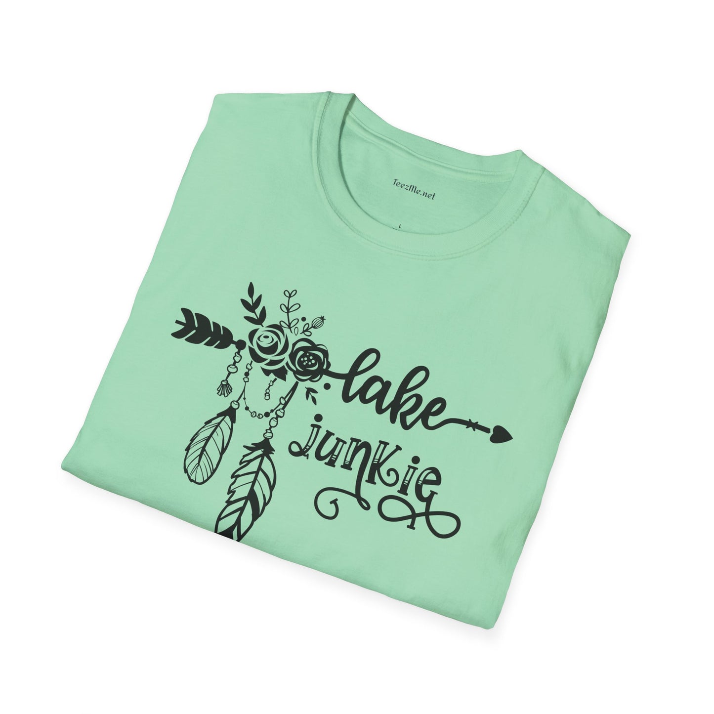 Lake Junkie Unisex Softstyle T-Shirt 100% Cotton Graphic