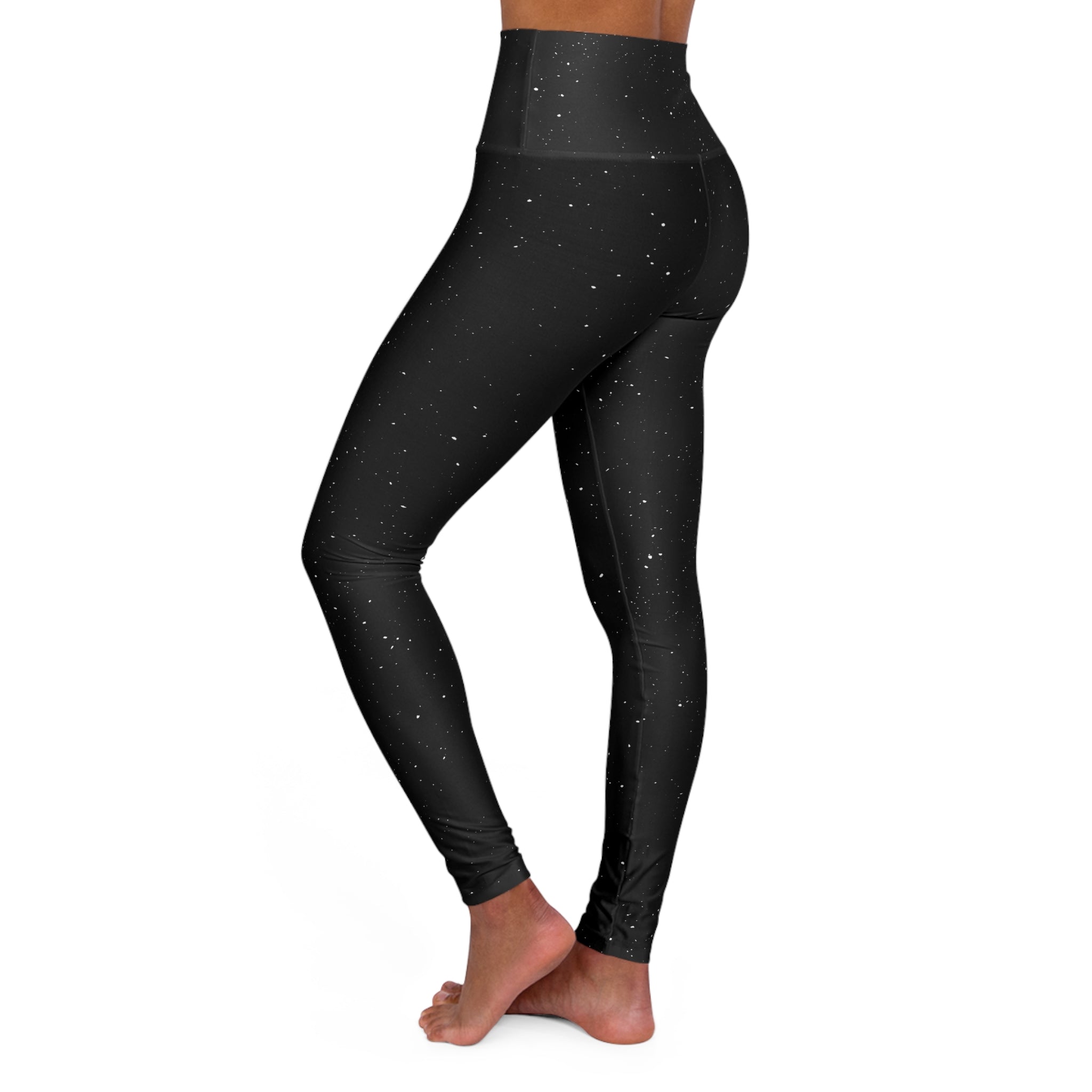 Galaxy Speckle High-Waist Yoga Leggings