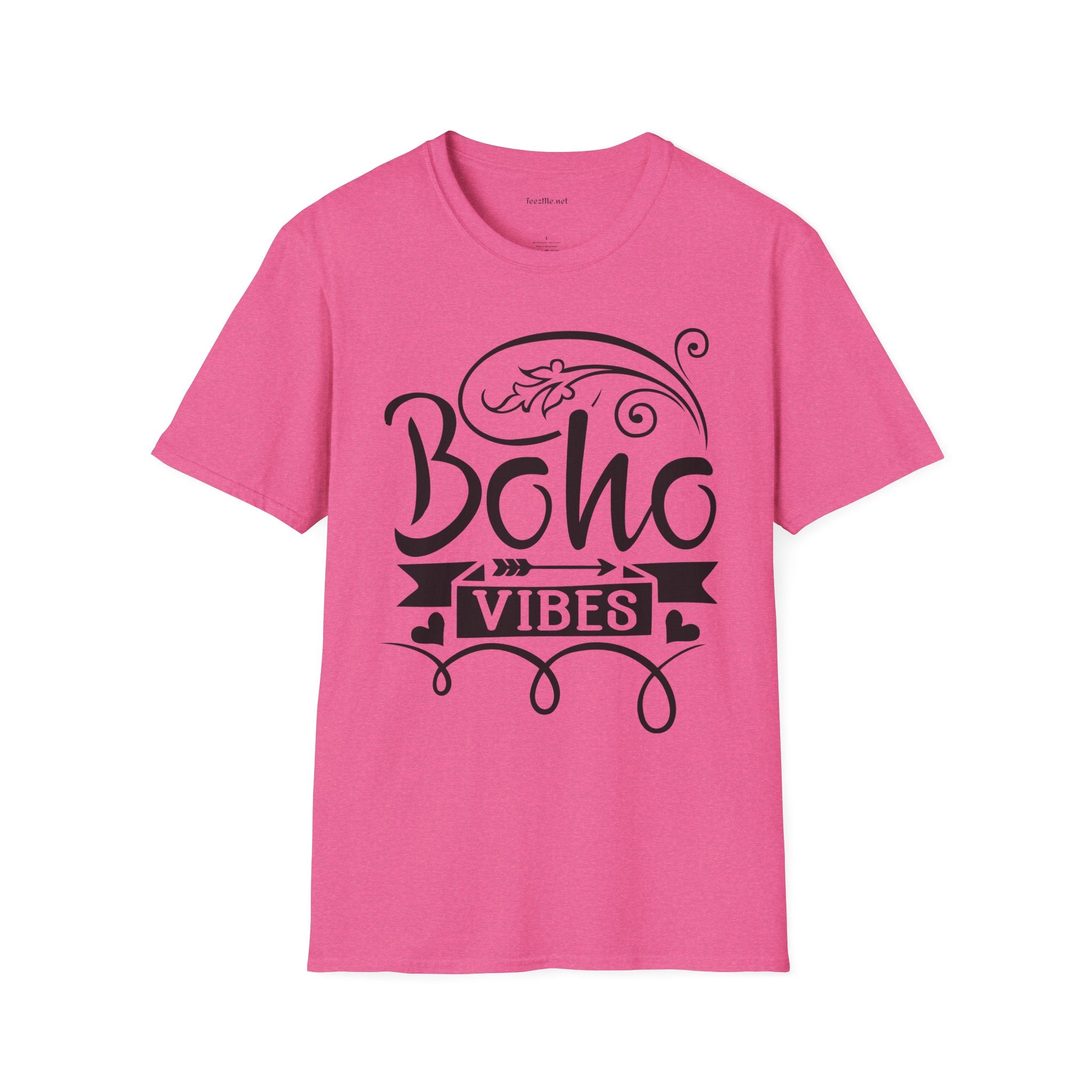 BOHO Vibes 04 Unisex Soft Style T-Shirt 100% Cotton Graphic