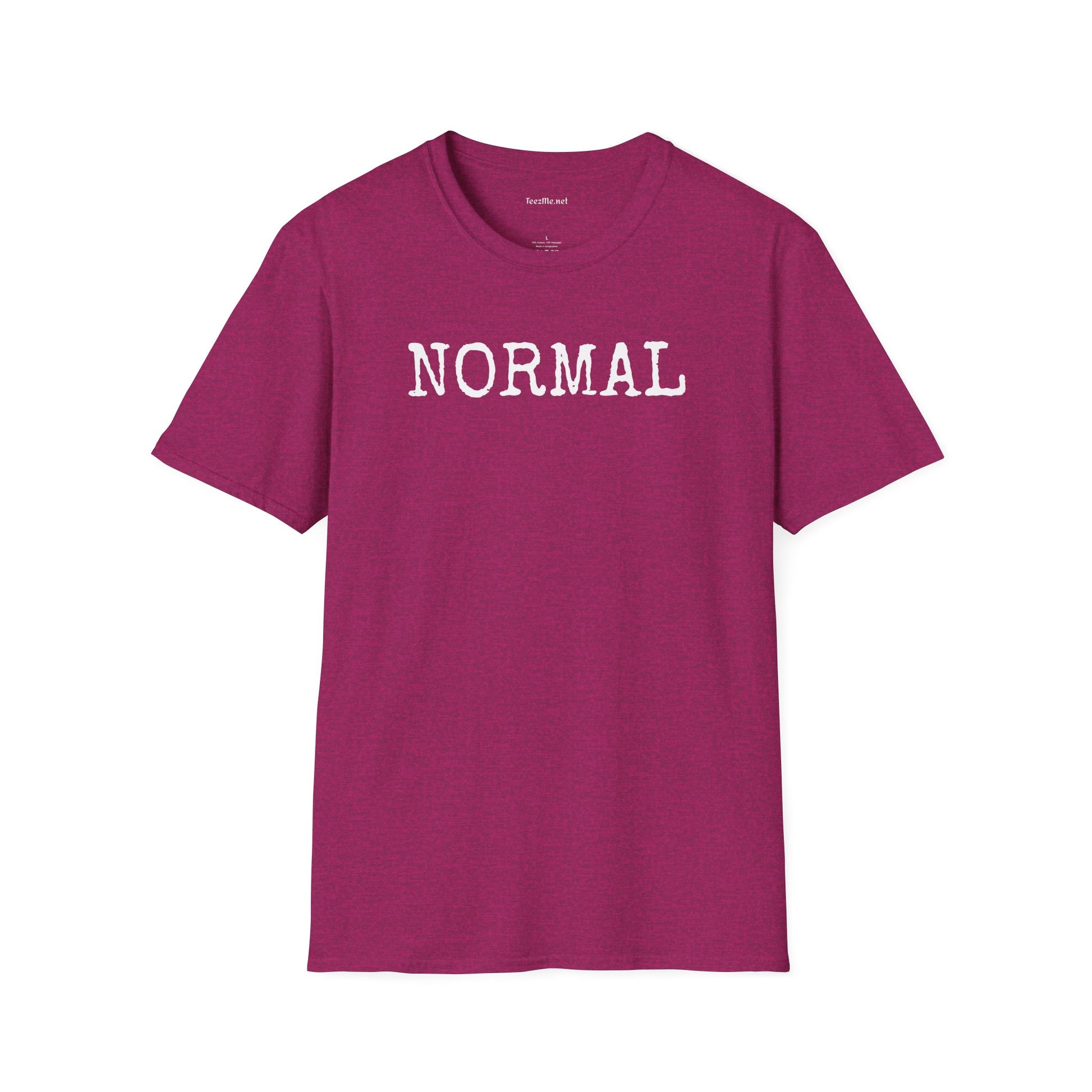 NORMAL Unisex Softstyle T-Shirt 100% Cotton Graphic