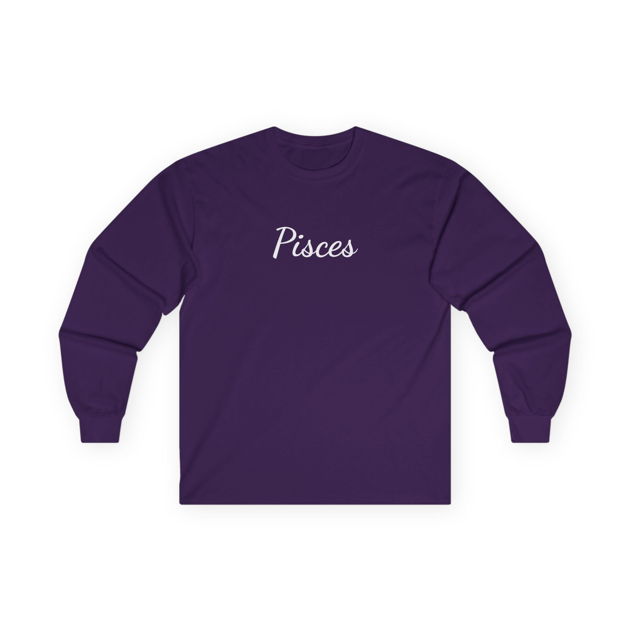 Pisces - Unisex Ultra Cotton Long Sleeve Tee #zodiac #tarot
