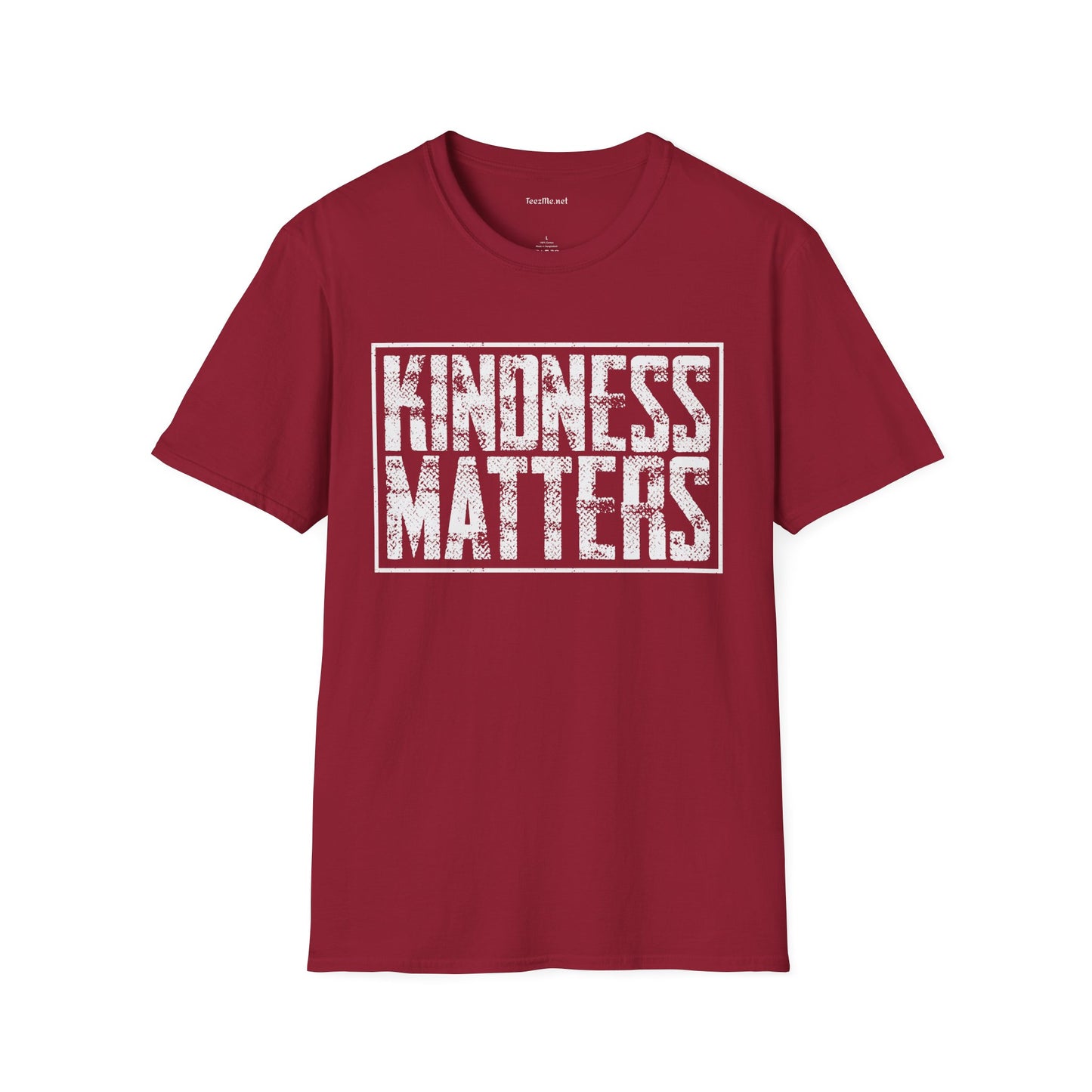 Kindness Matters 2 Unisex Soft Style T-Shirt 100% Cotton Graphic