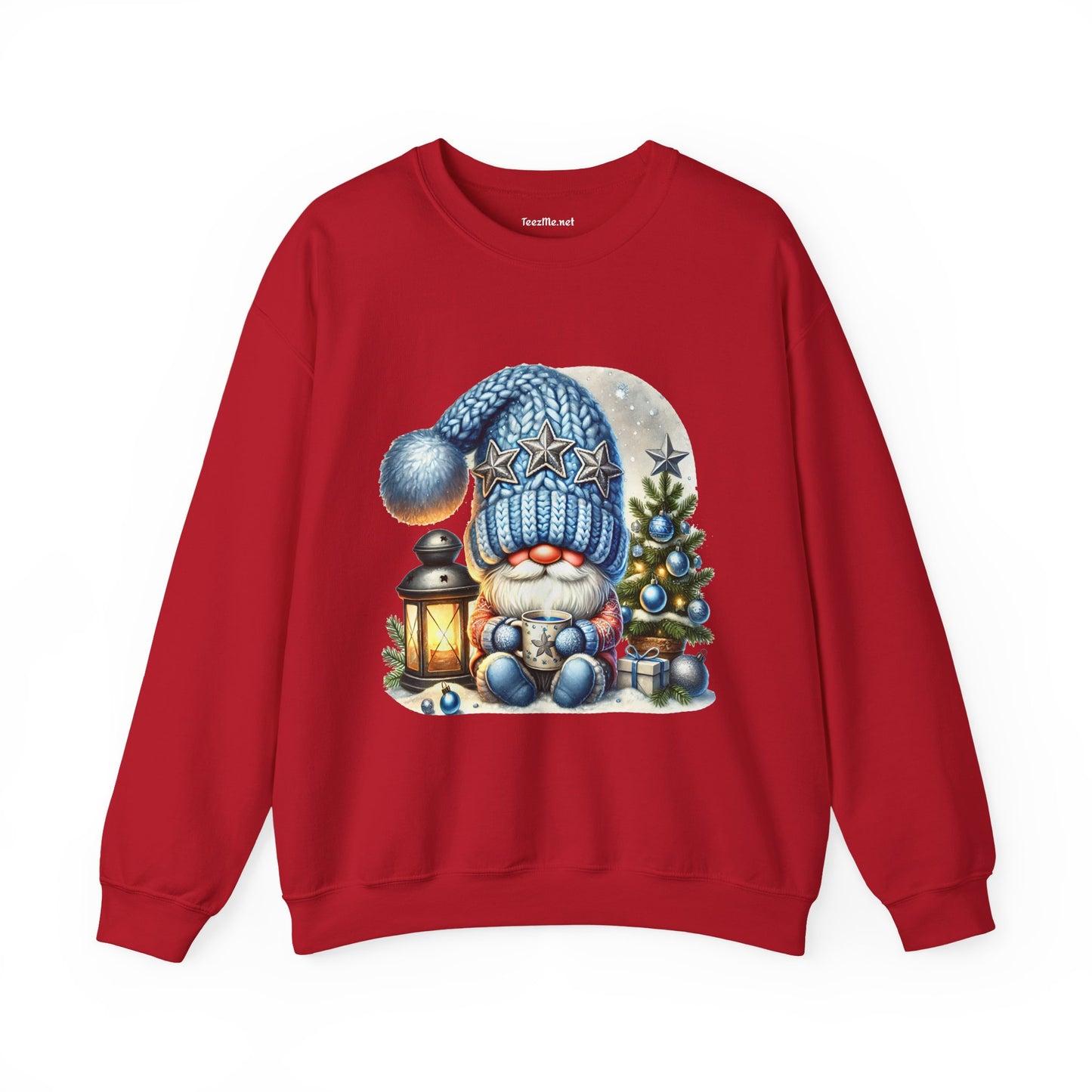 Cozy Christmas Gnome Unisex Heavy Blend™ Crewneck Sweatshirt