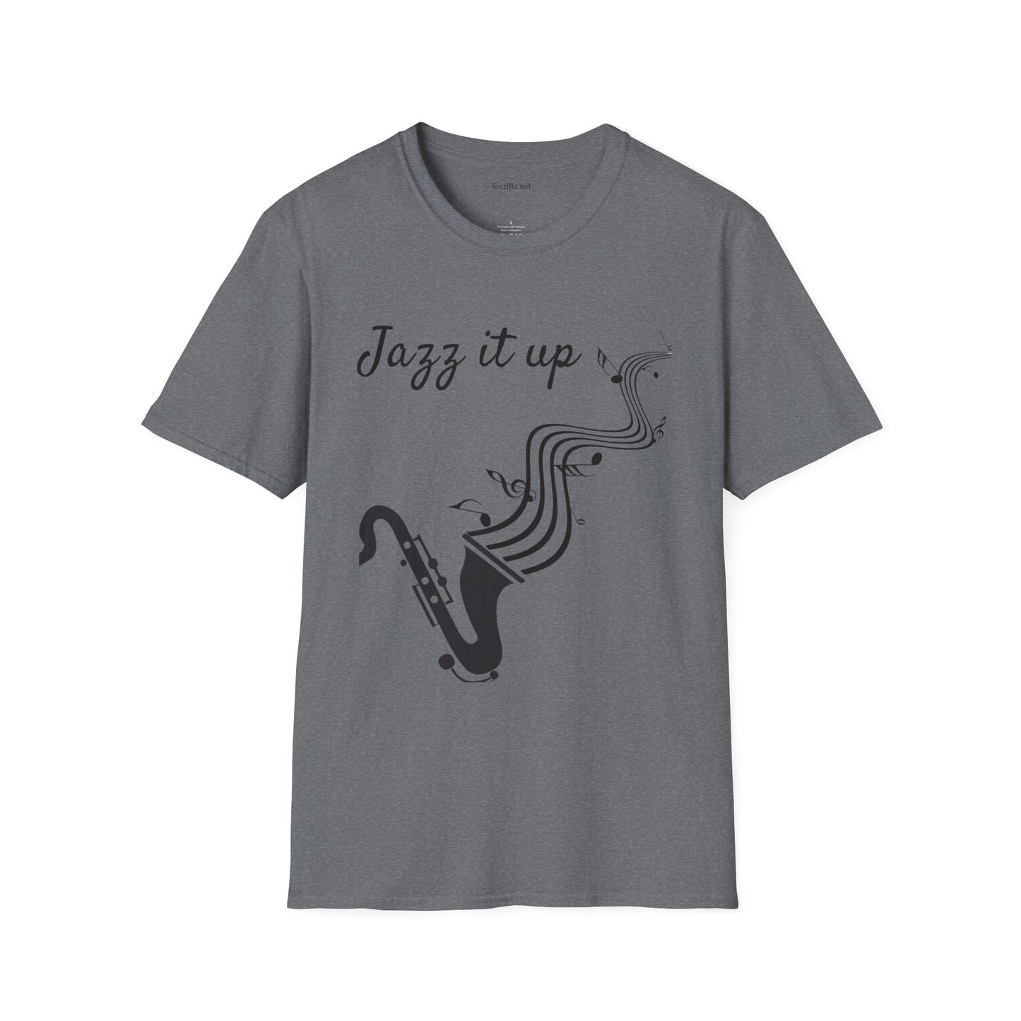 Jazz it up Unisex Softstyle T-Shirt 100% Cotton Graphic