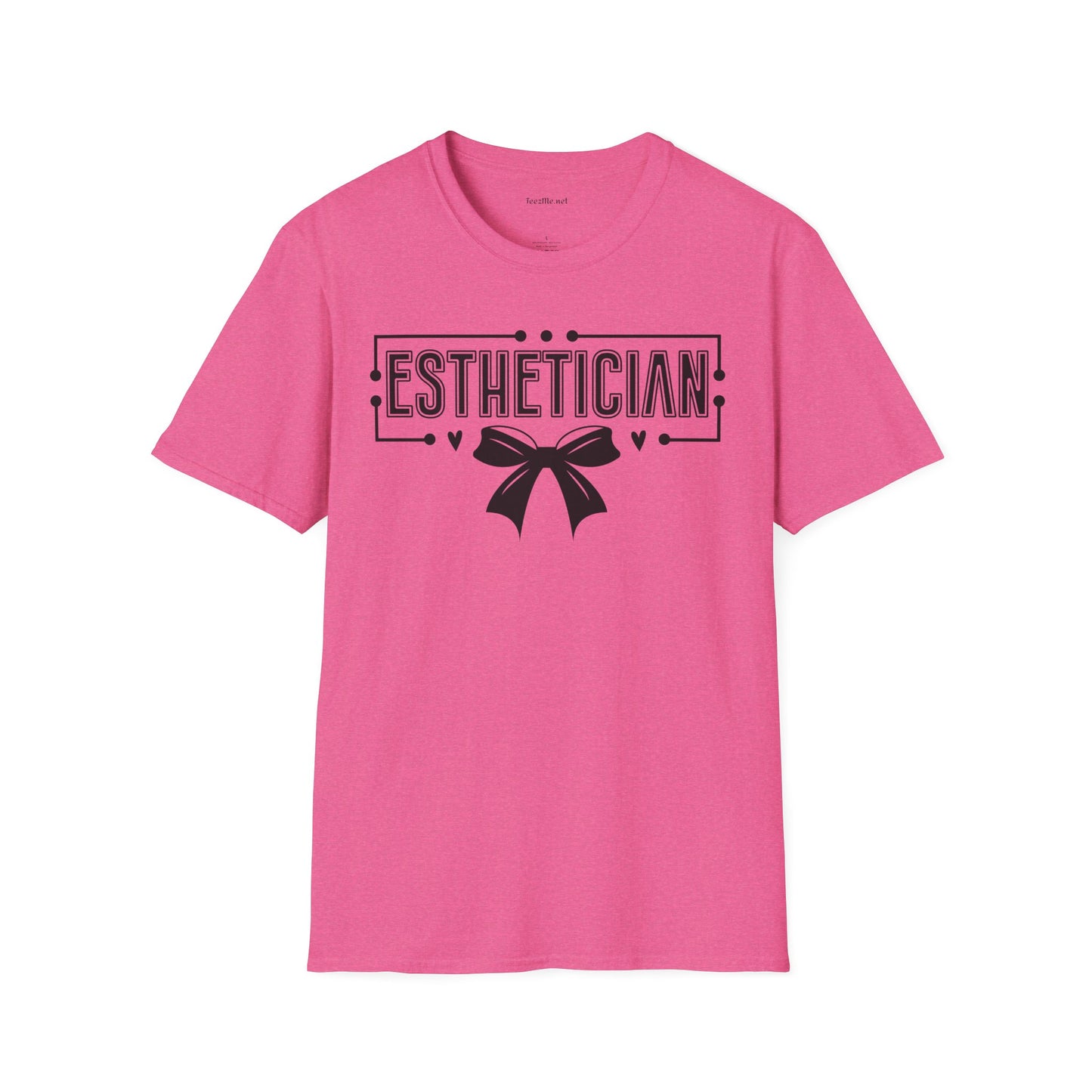 Esthetician  with bow 01 Unisex Soft Style T-Shirt 100% Cotton Graphic