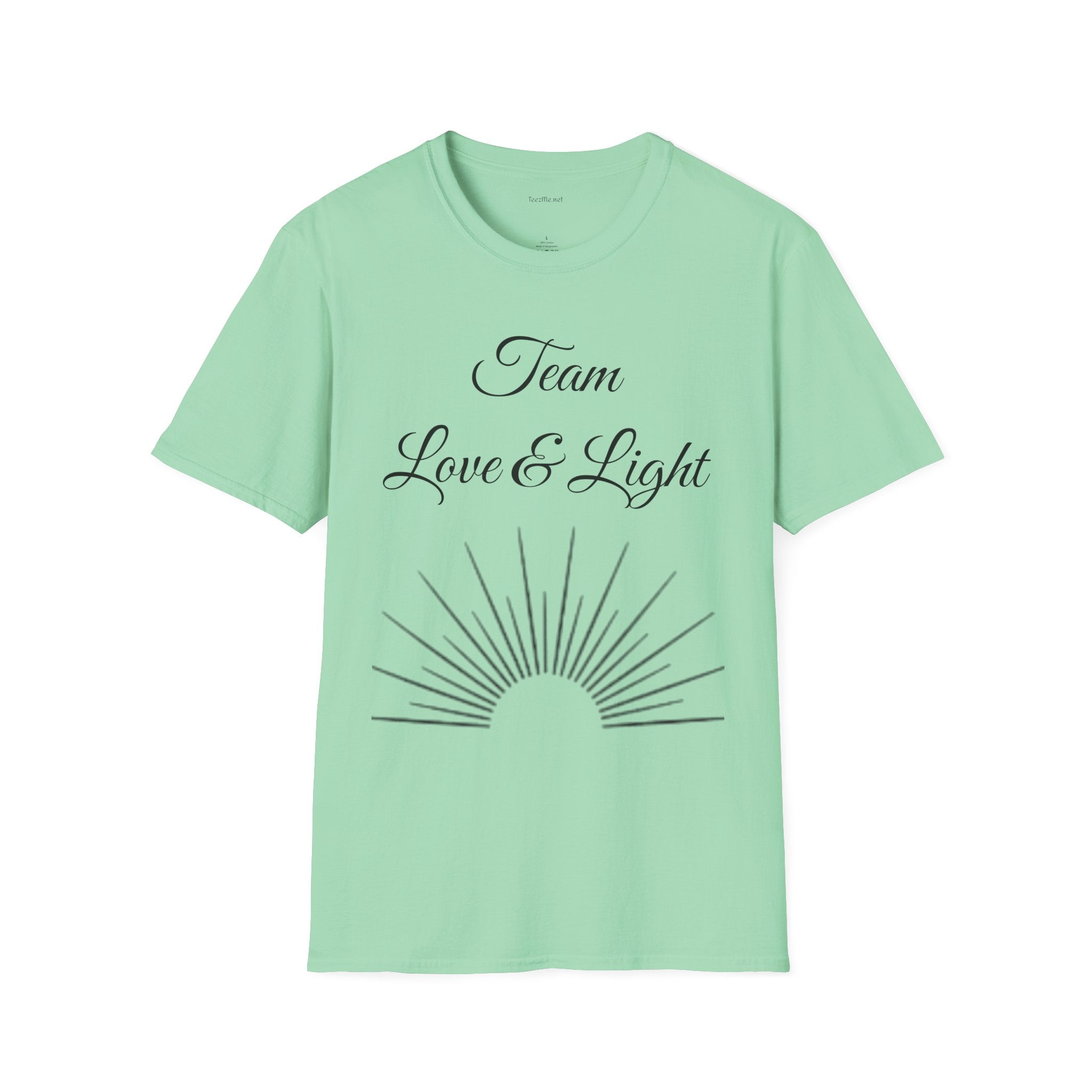Team Love & Light - Unisex Softstyle T-Shirt 100% Cotton Graphic