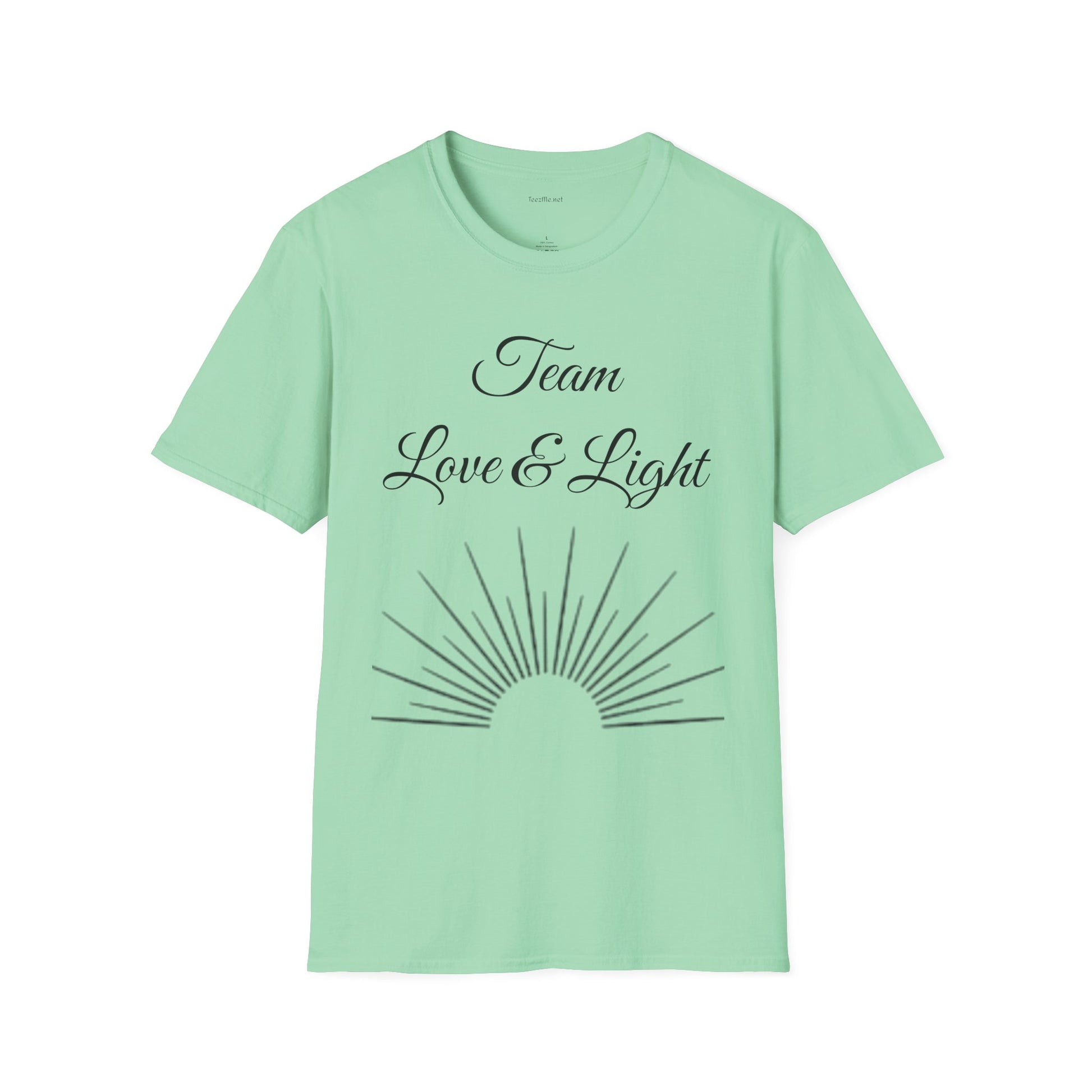 Team Love & Light - Unisex Softstyle T-Shirt 100% Cotton Graphic