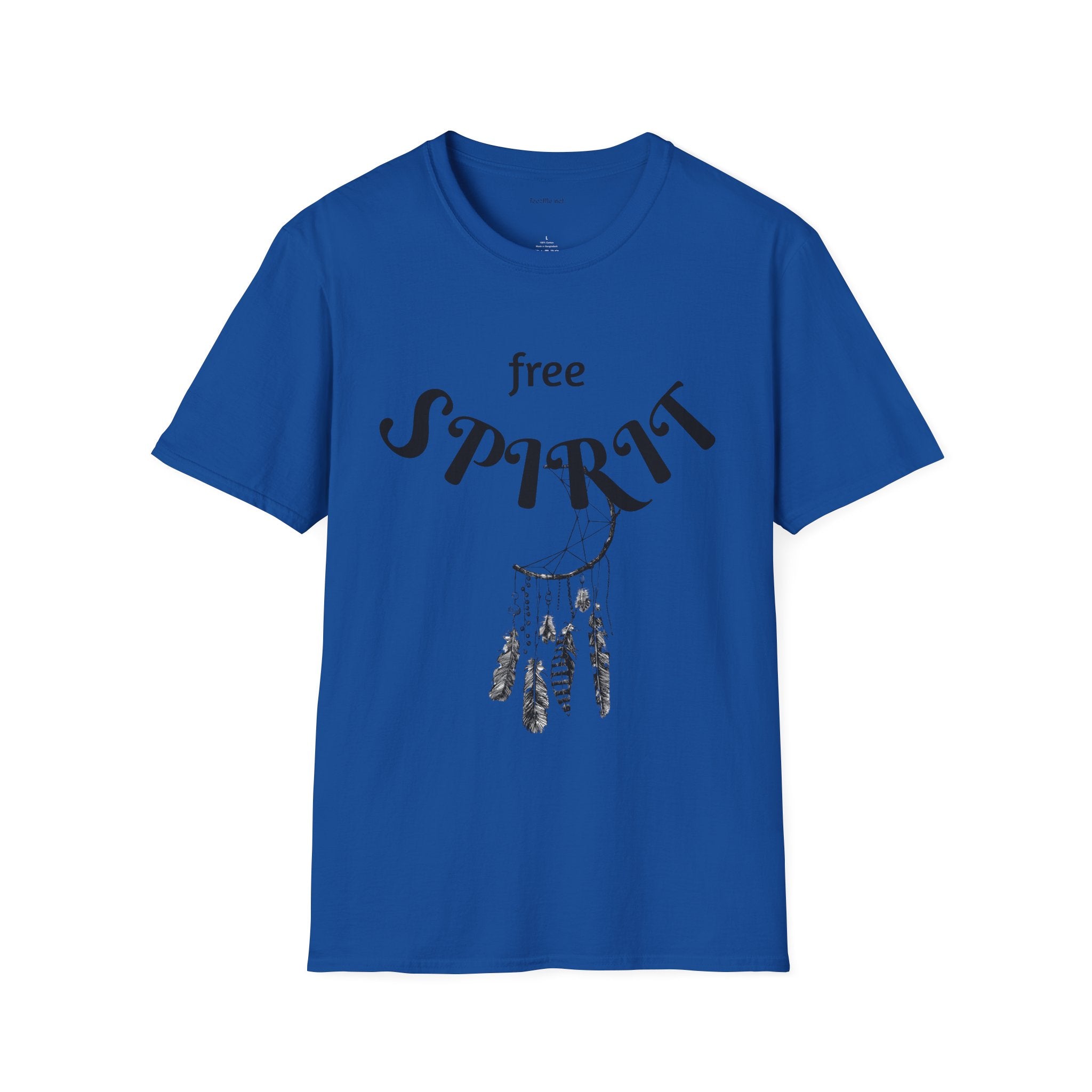 free SPIRIT - Unisex Softstyle T-Shirt 100% Cotton Graphic