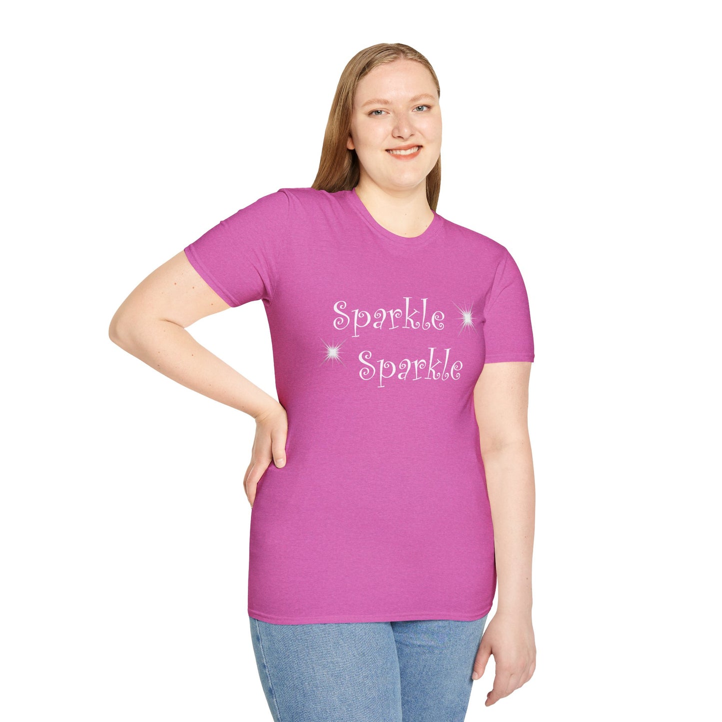 Sparkle Sparkle - Unisex Softstyle T-Shirt 100% Cotton Graphic