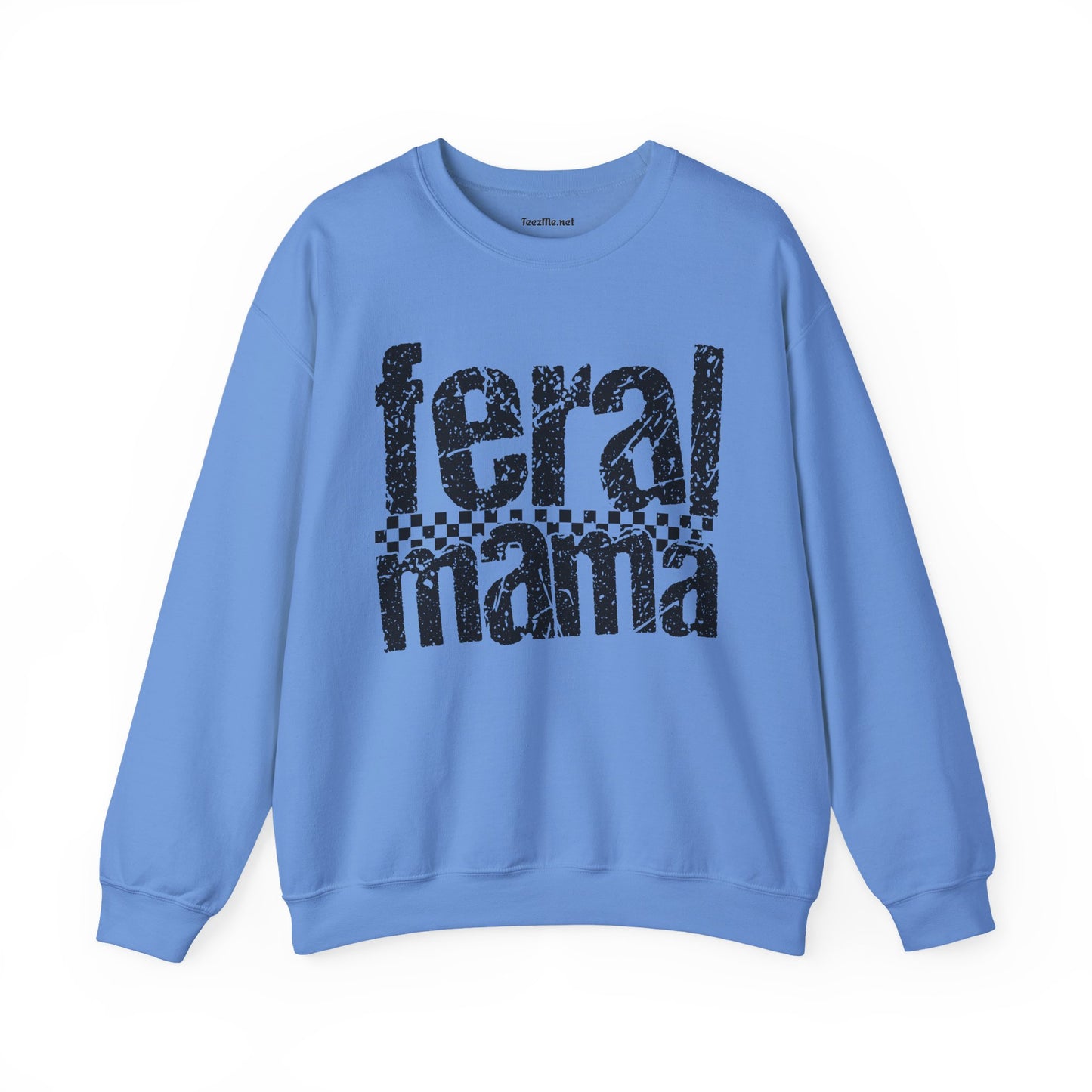 Feral Mama Unisex Heavy Blend™ Crewneck Sweatshirt Graphic