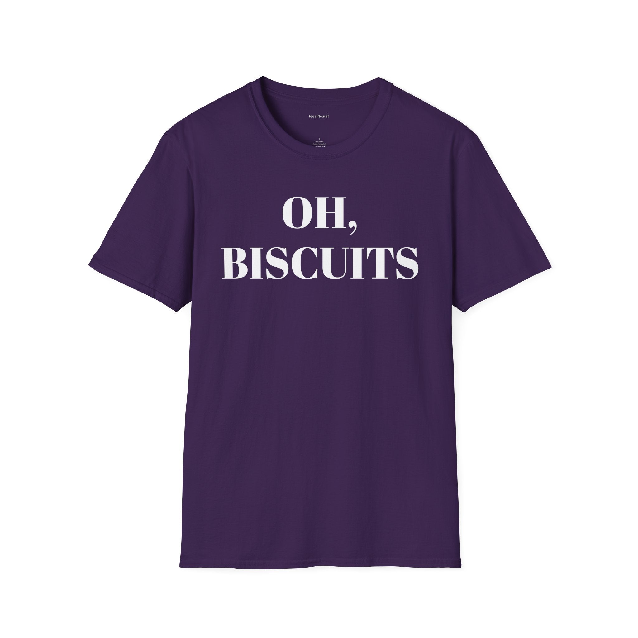 Oh BISCUITS - Unisex Softstyle T-Shirt 100% Cotton Graphic