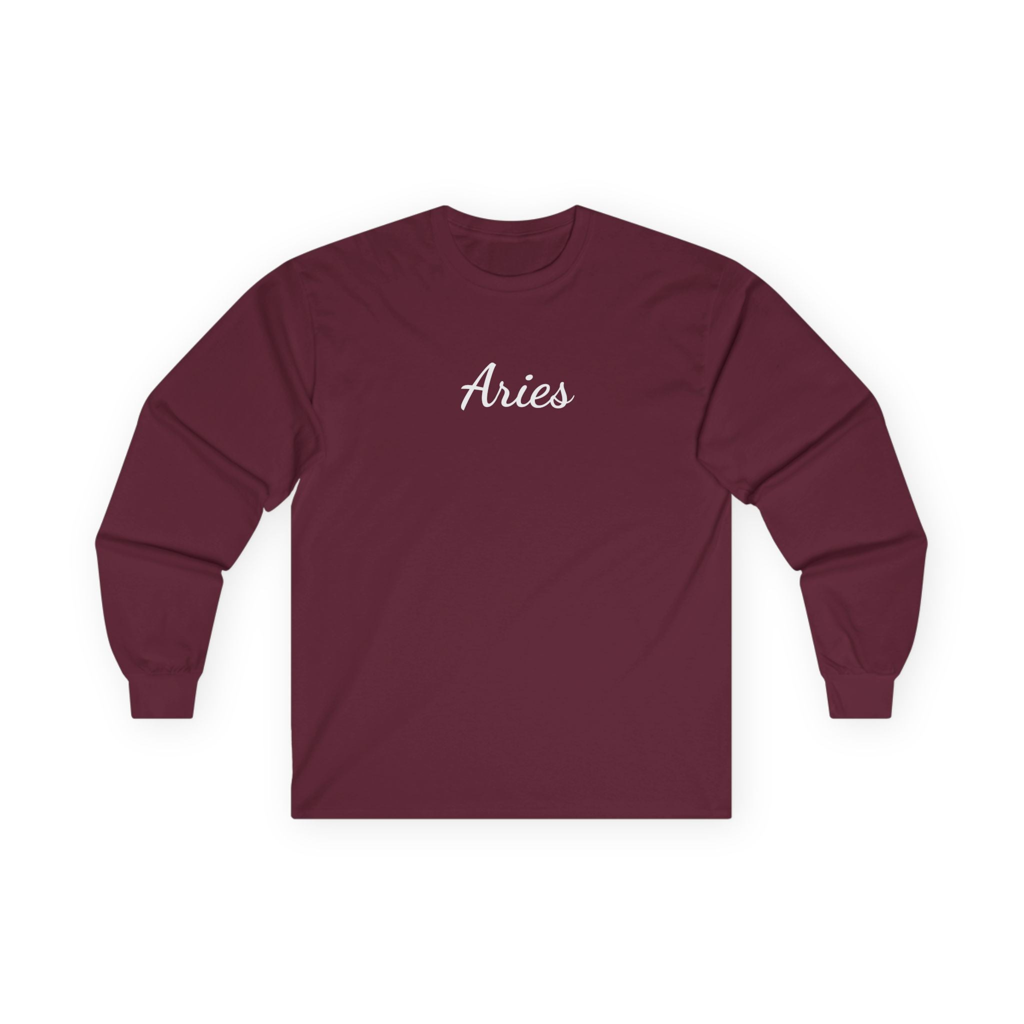 Aries - Unisex Ultra Cotton Long Sleeve Tee #zodiac #tarot