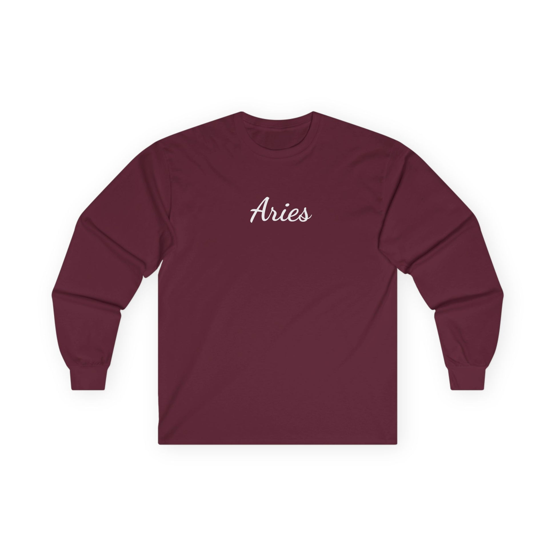 Aries - Unisex Ultra Cotton Long Sleeve Tee #zodiac #tarot