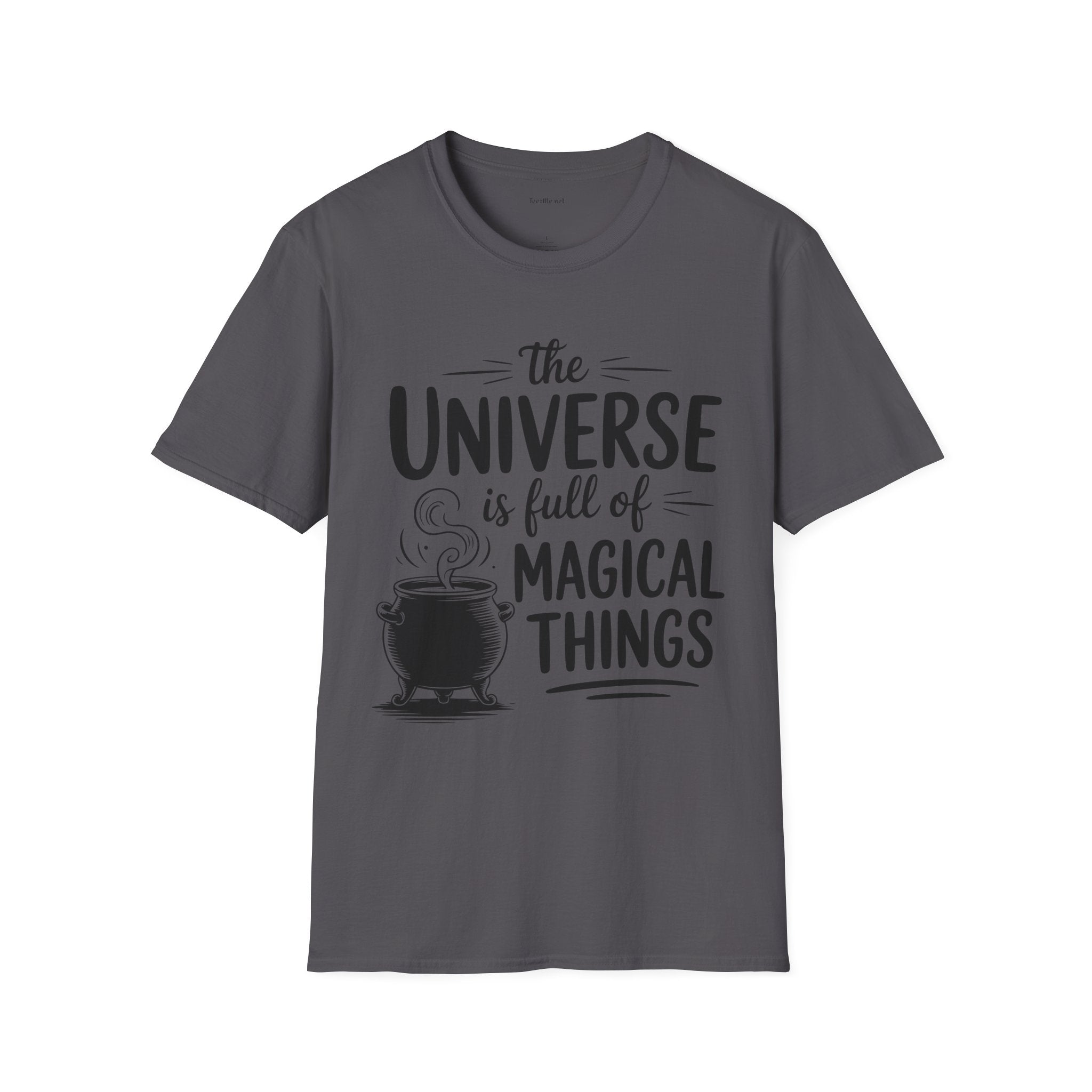T-Shirt — “The Universe Is Full of Magical Things” Inspirational Graphic Tee