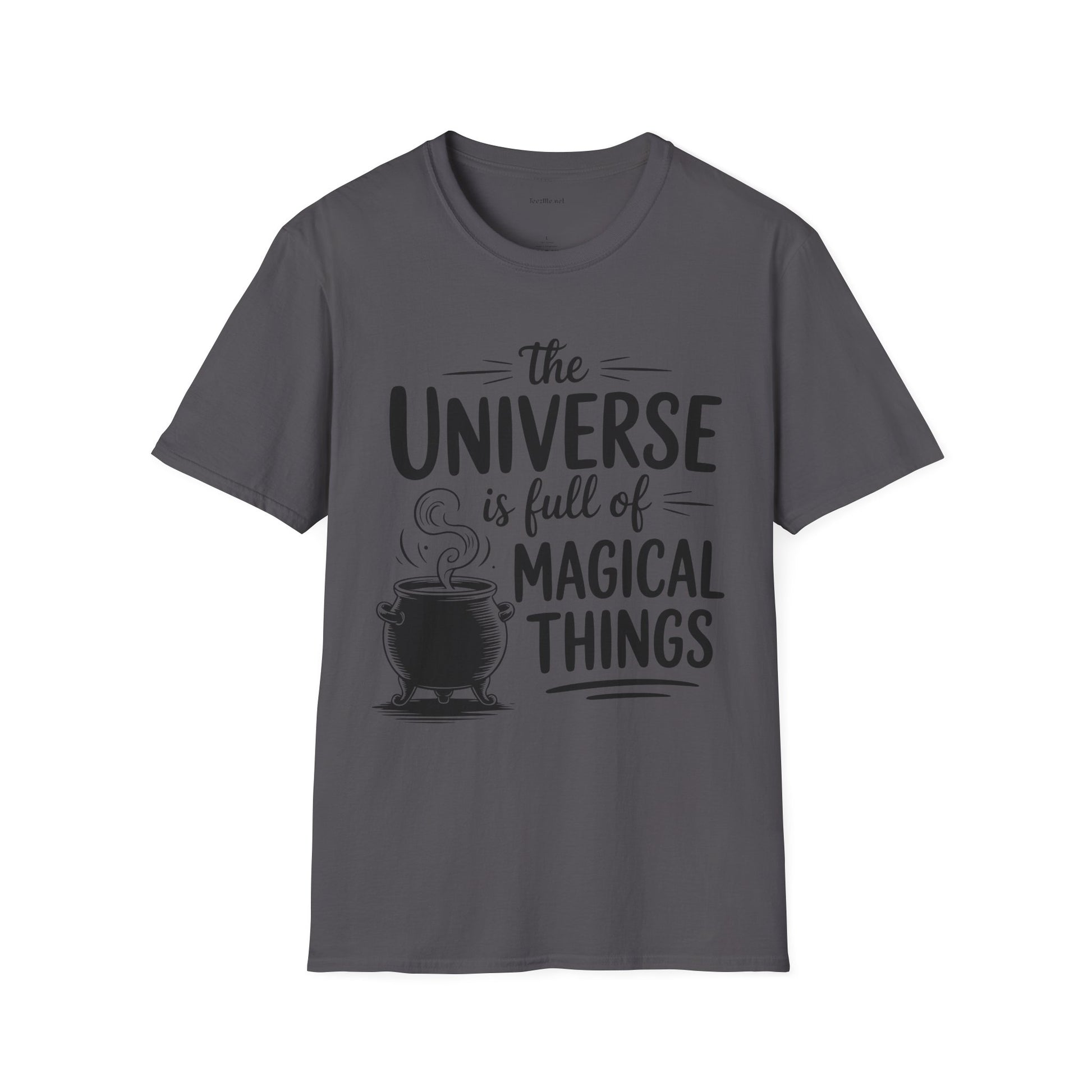 T-Shirt — “The Universe Is Full of Magical Things” Inspirational Graphic Tee