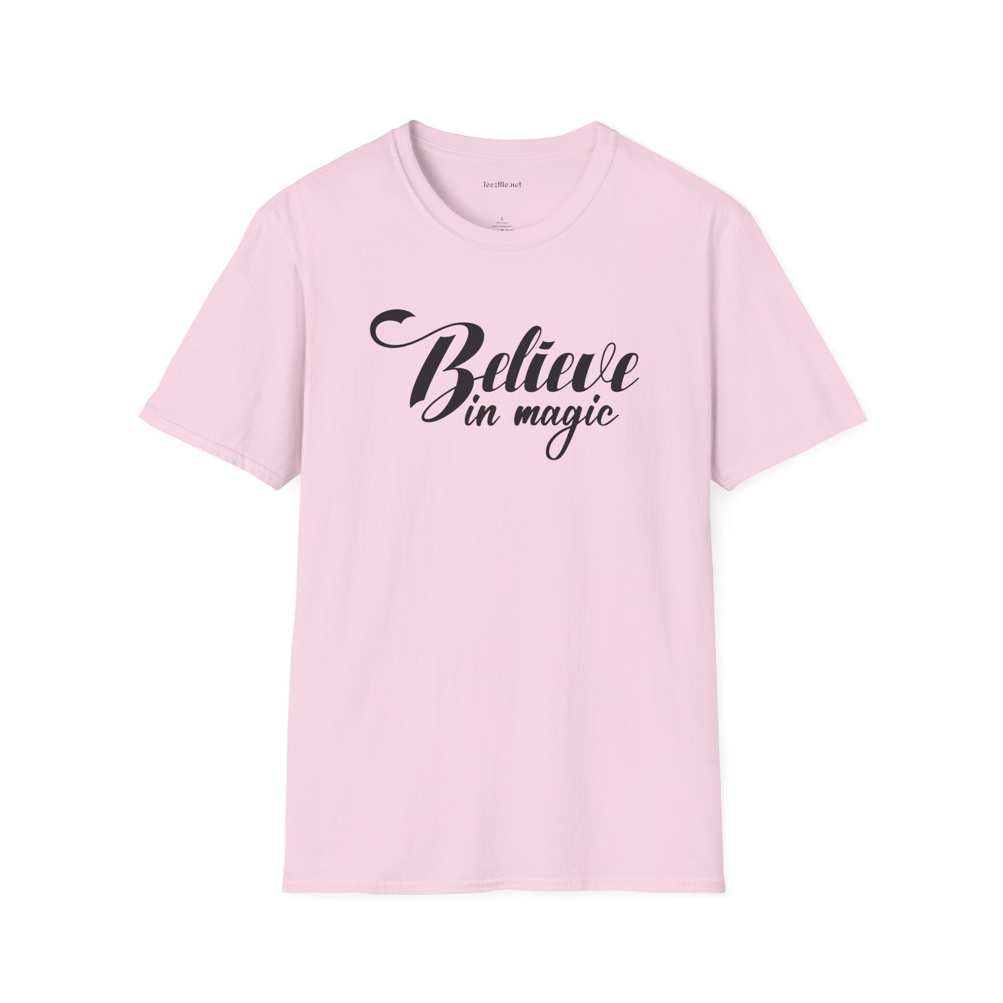 Believe in Magic Unisex Softstyle T-Shirt 100% Cotton Graphic