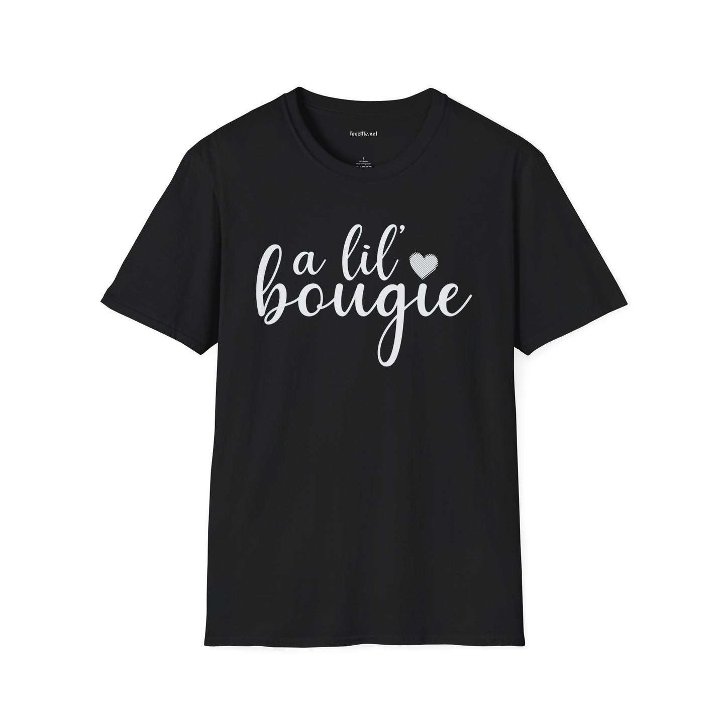 A lil bougie Unisex Softstyle T-Shirt 100% Cotton Graphic