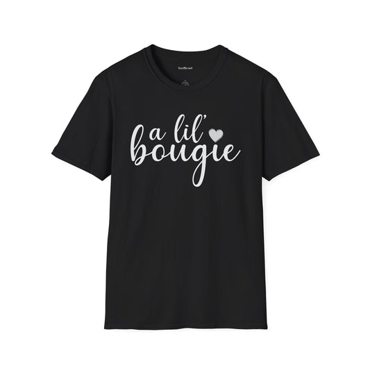 A lil bougie Unisex Softstyle T-Shirt 100% Cotton Graphic