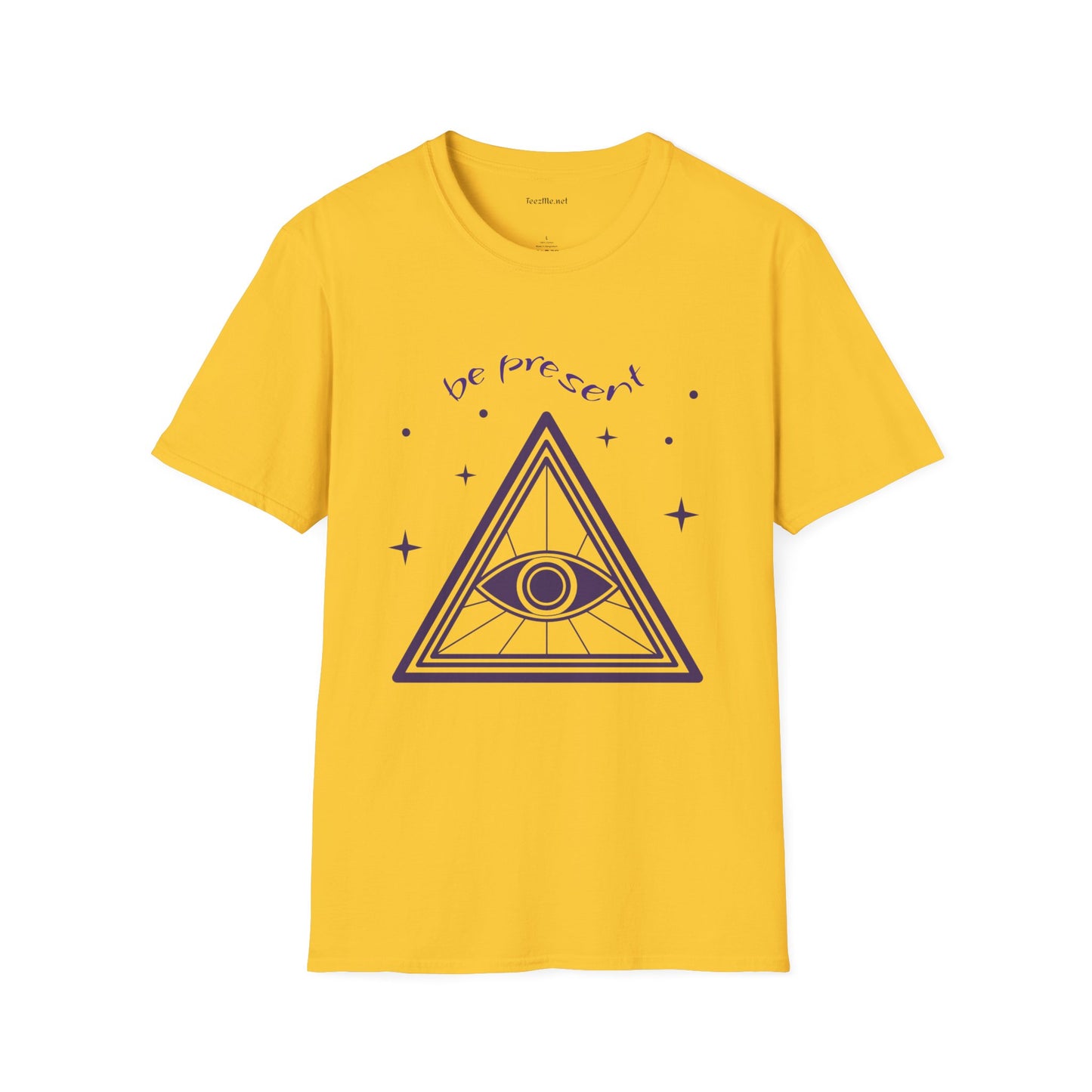 Be present (mystic sign) - Unisex Softstyle T-Shirt 100% Cotton Graphic