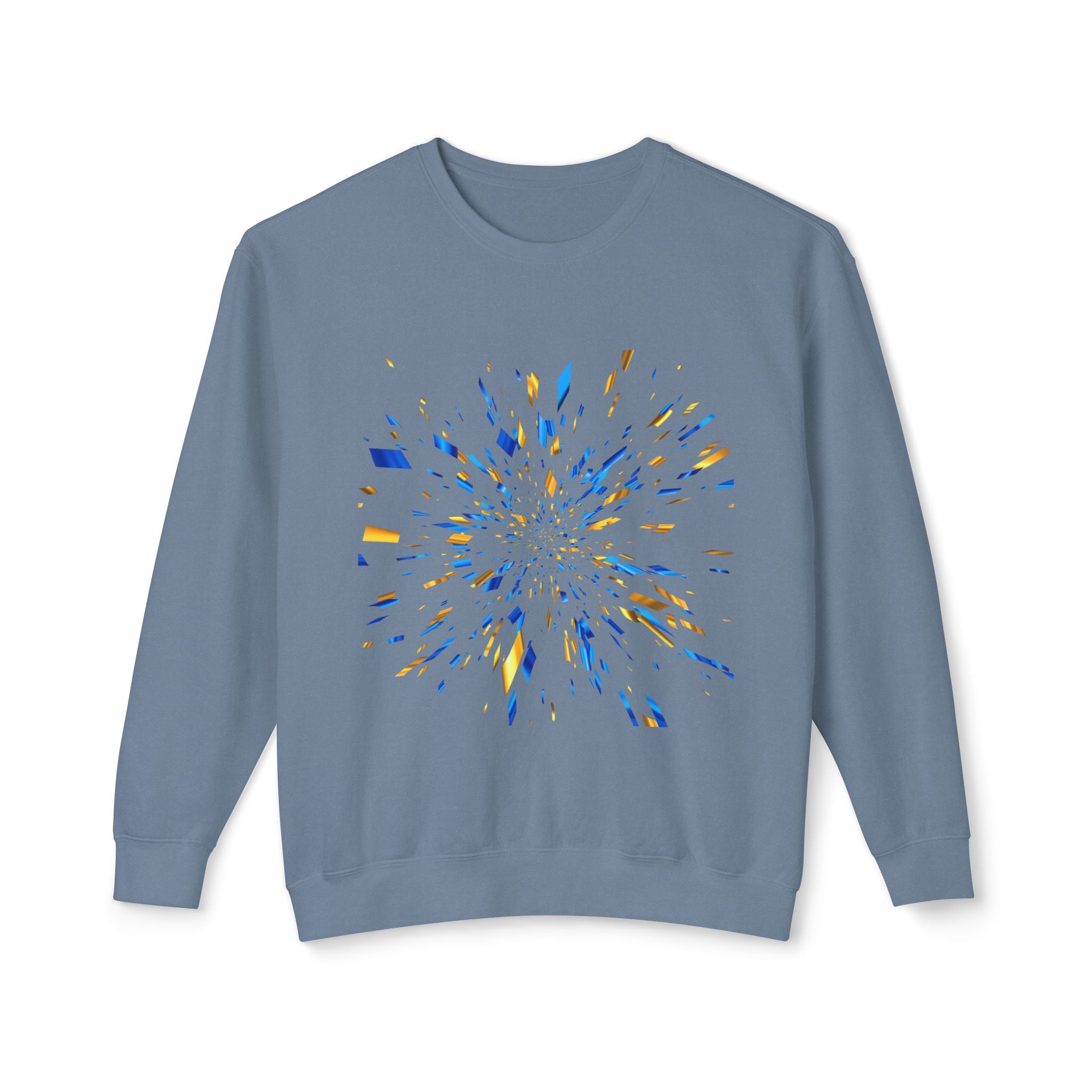 Burst - Unisex Lightweight Crewneck Sweatshirt