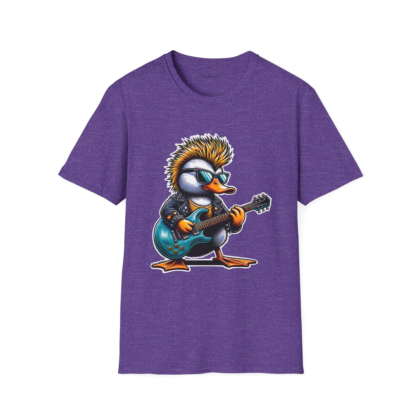 Rockn' Duck Unisex Softstyle T-Shirt 100% Cotton Graphic