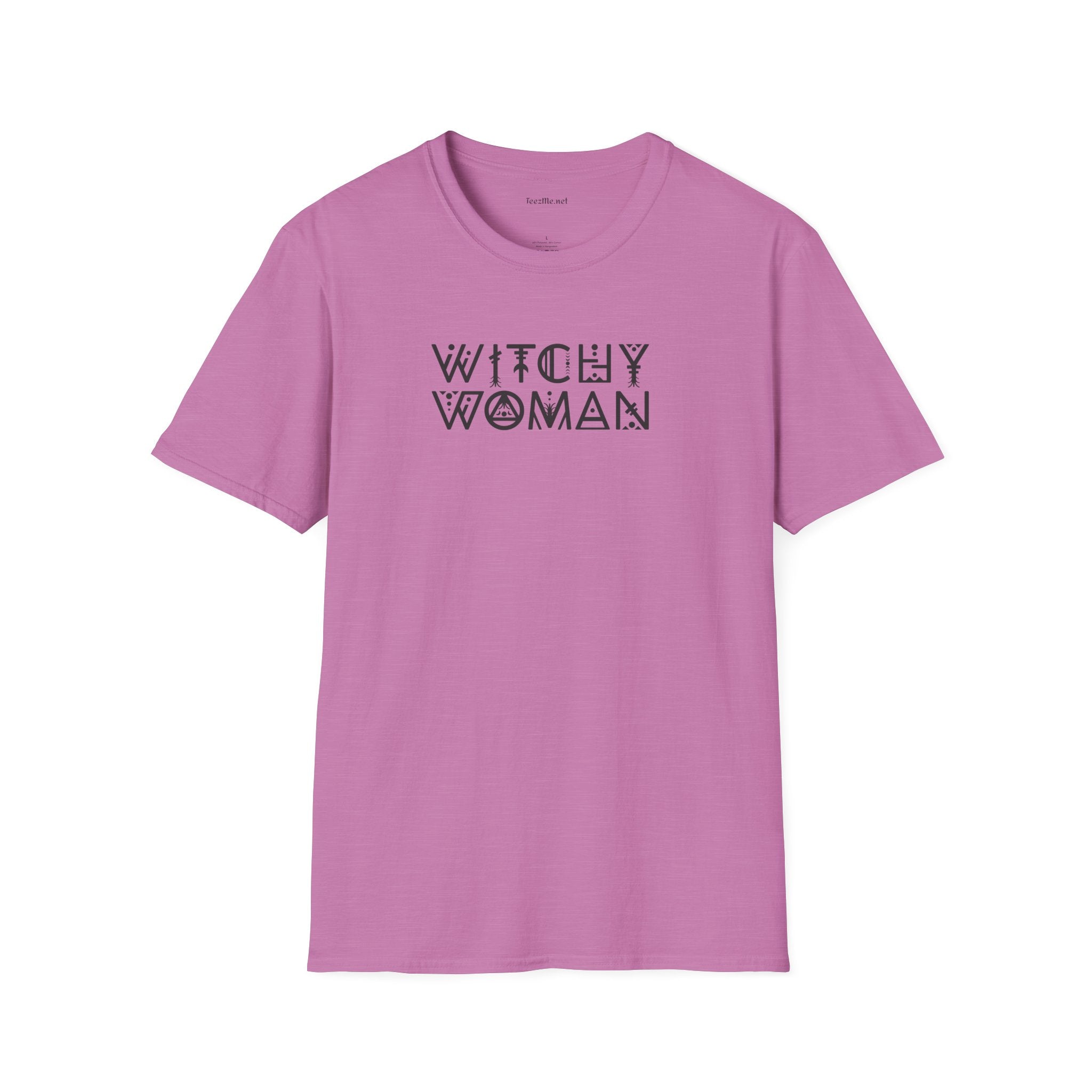Witchy Woman - Unisex Softstyle T-Shirt 100% Cotton Graphic