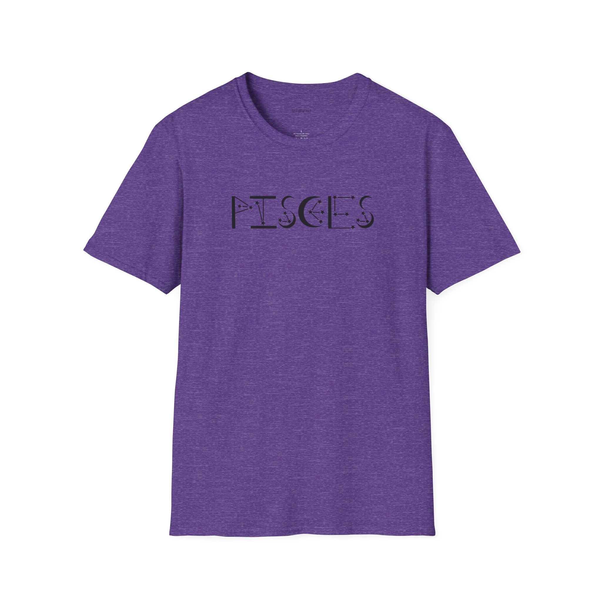 Pisces Zodiac - Unisex Softstyle T-Shirt 100% Cotton Graphic
