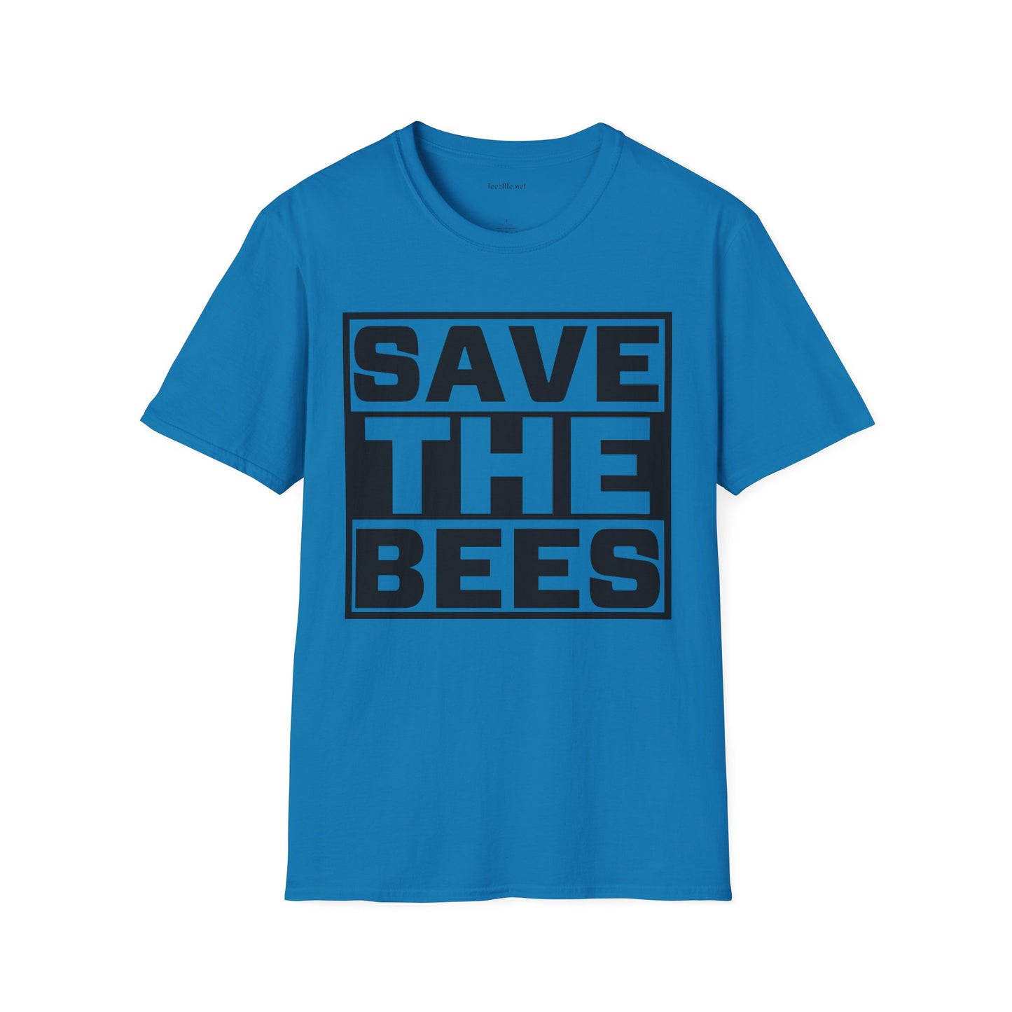 Save The Bees 02 Unisex Soft Style T-Shirt 100% Cotton Graphic